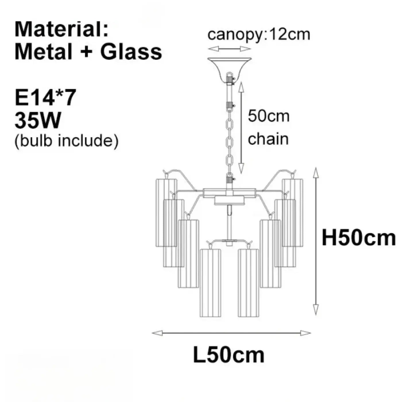 Suspension Luminaire Moderne en Verre - Soupire