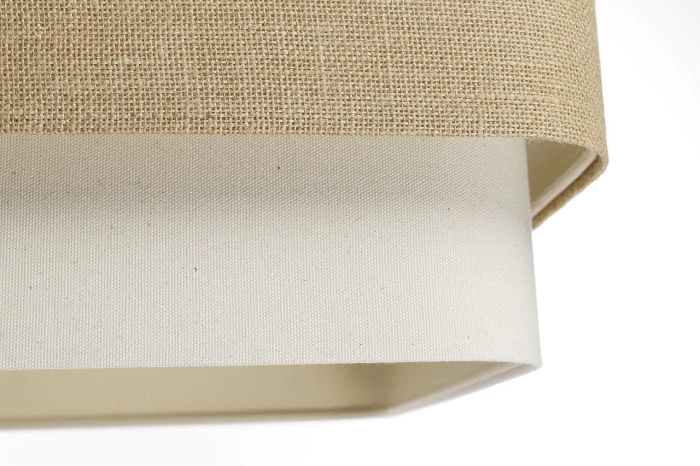 Suspension Luminaire Moderne - Kwadro Duo (Beige/Crème)