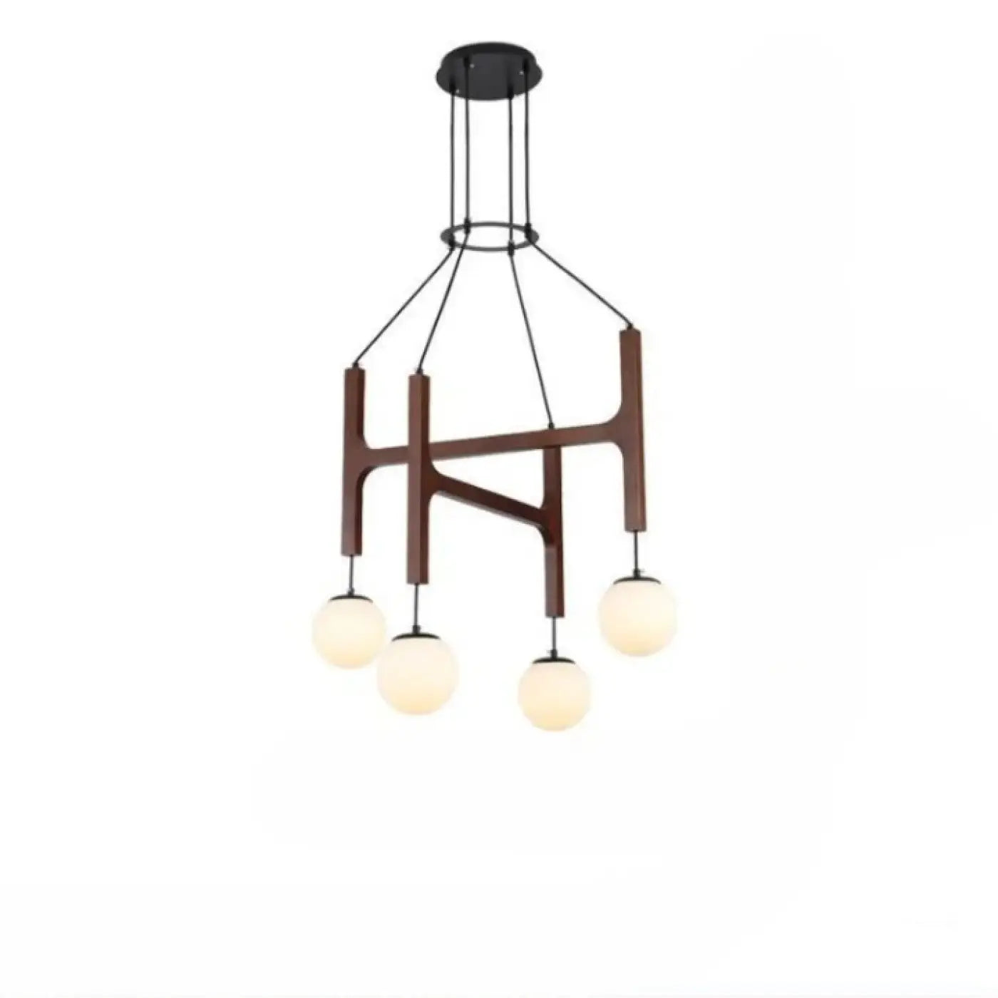 Suspension Luminaire Moderne en Bois - Orbia