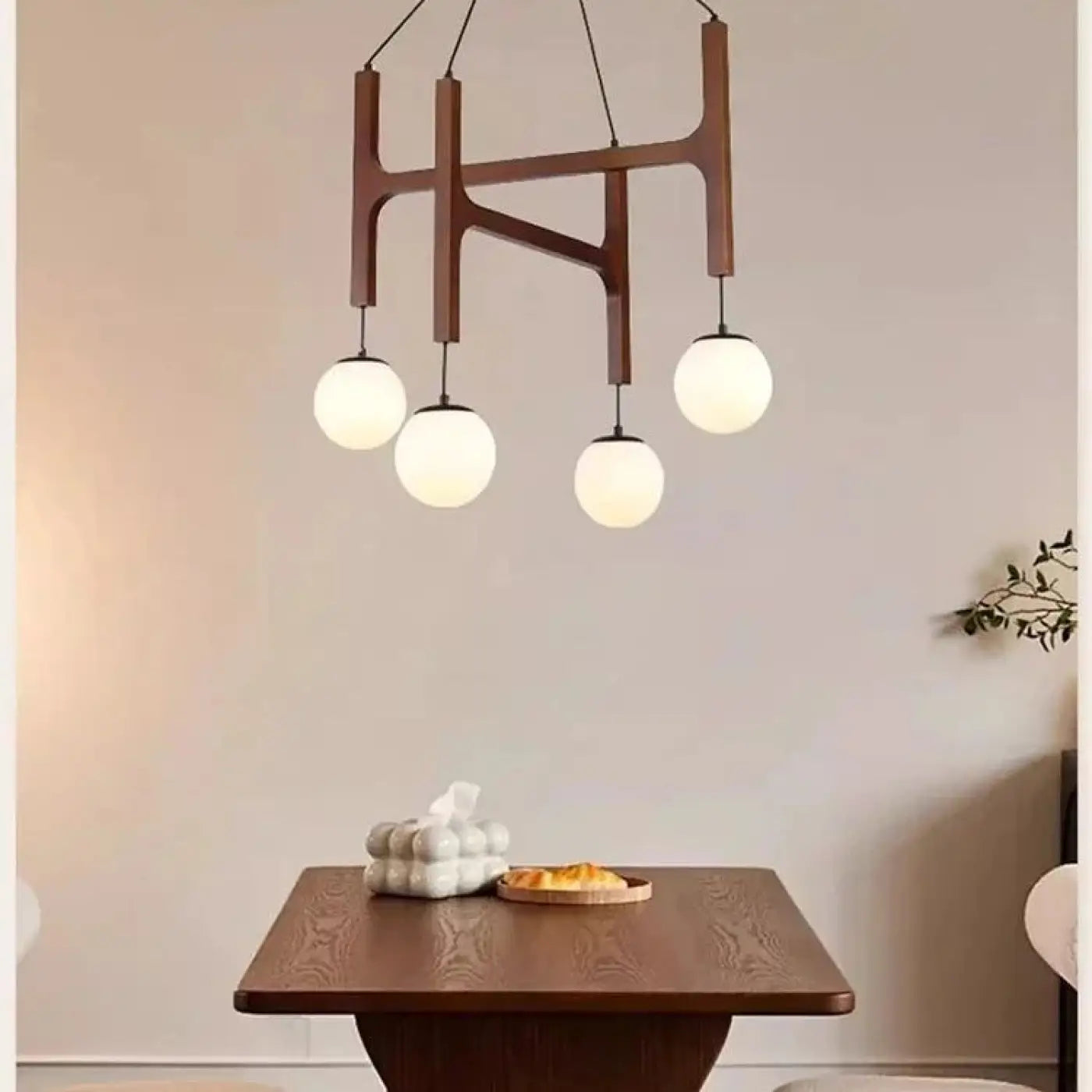 Suspension Luminaire Moderne en Bois - Gradia