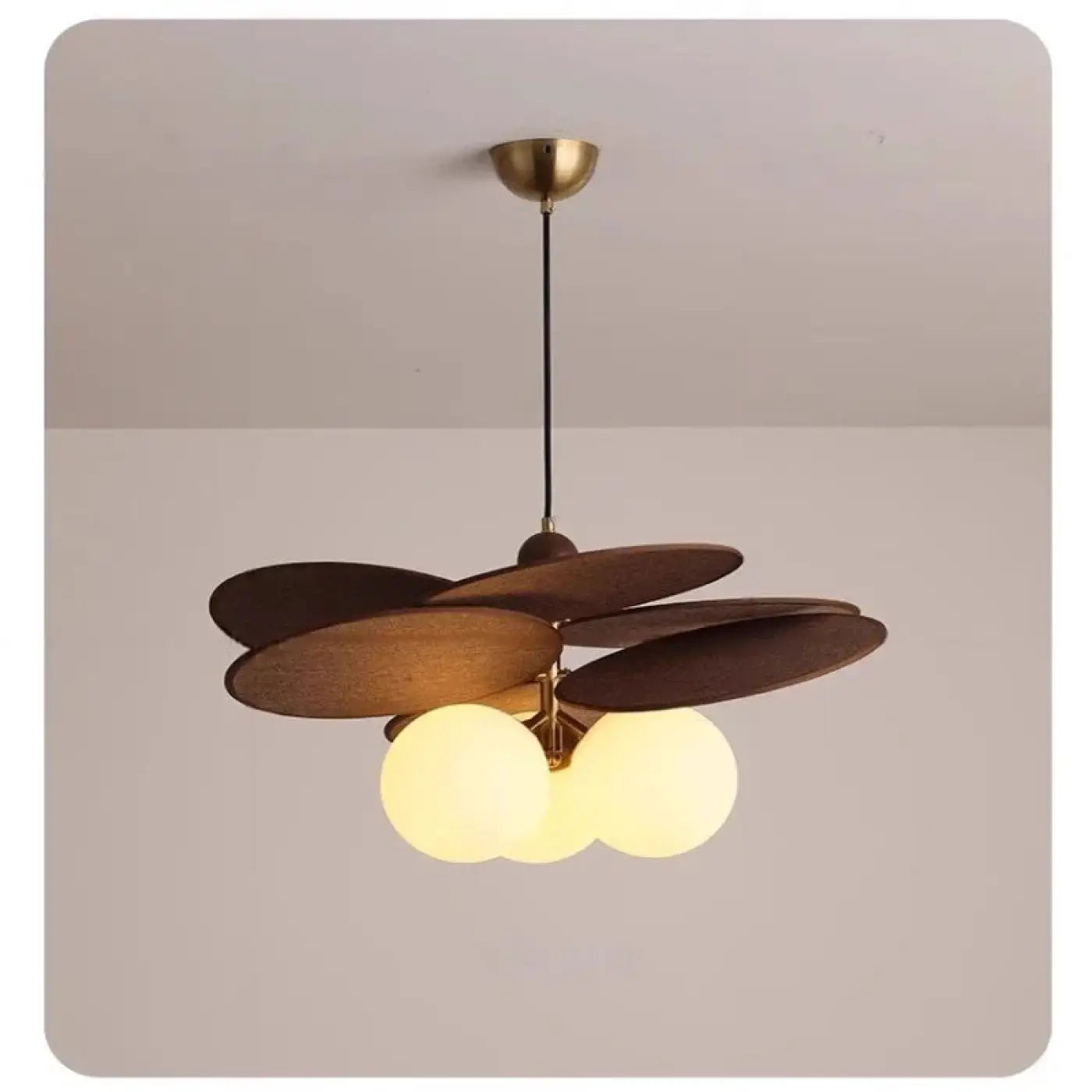 Suspension Luminaire Moderne en Bois - Assury