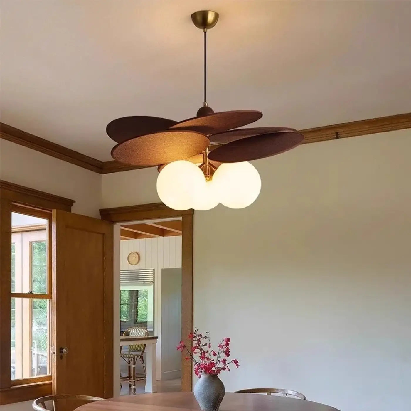 Suspension Luminaire Moderne en Bois - Assury