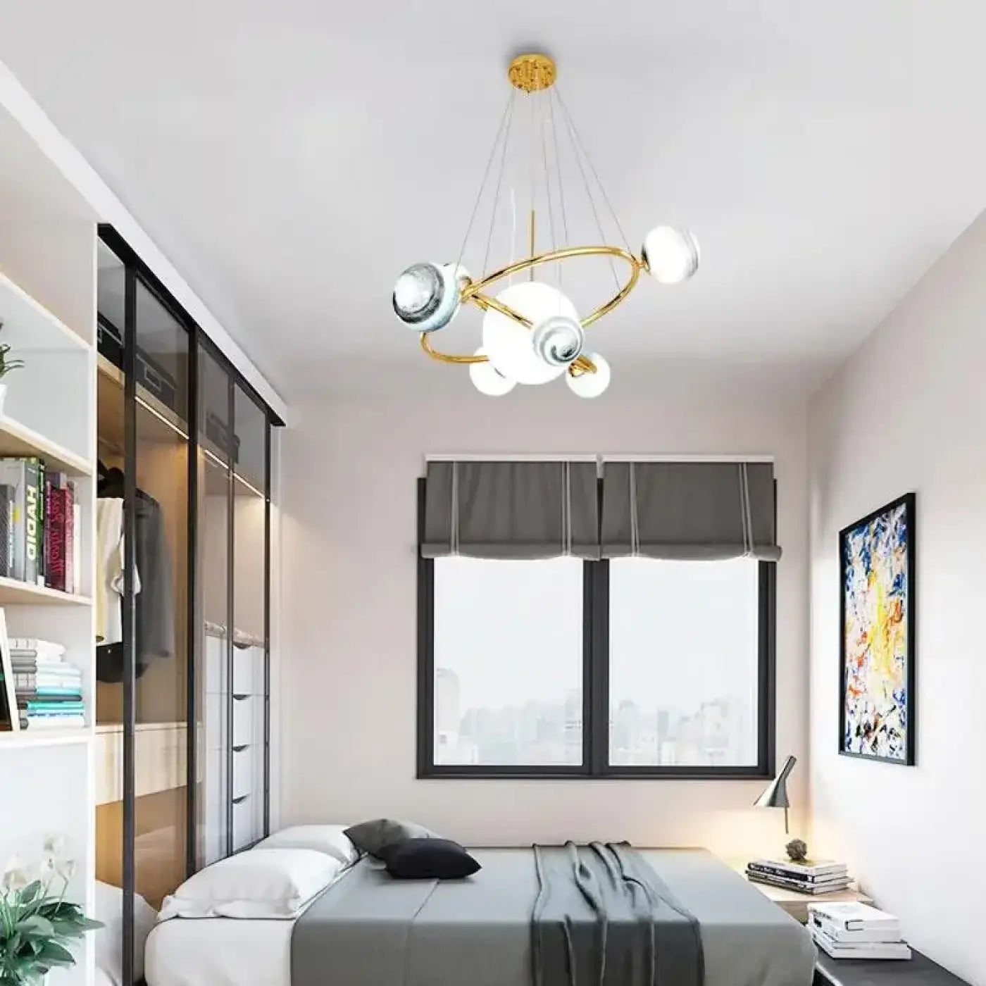 Suspension Luminaire Moderne en Verre - Boulina