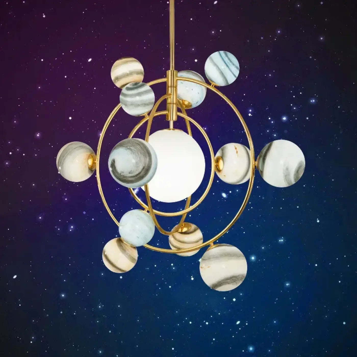 Suspension Luminaire Moderne en Verre - Boulina