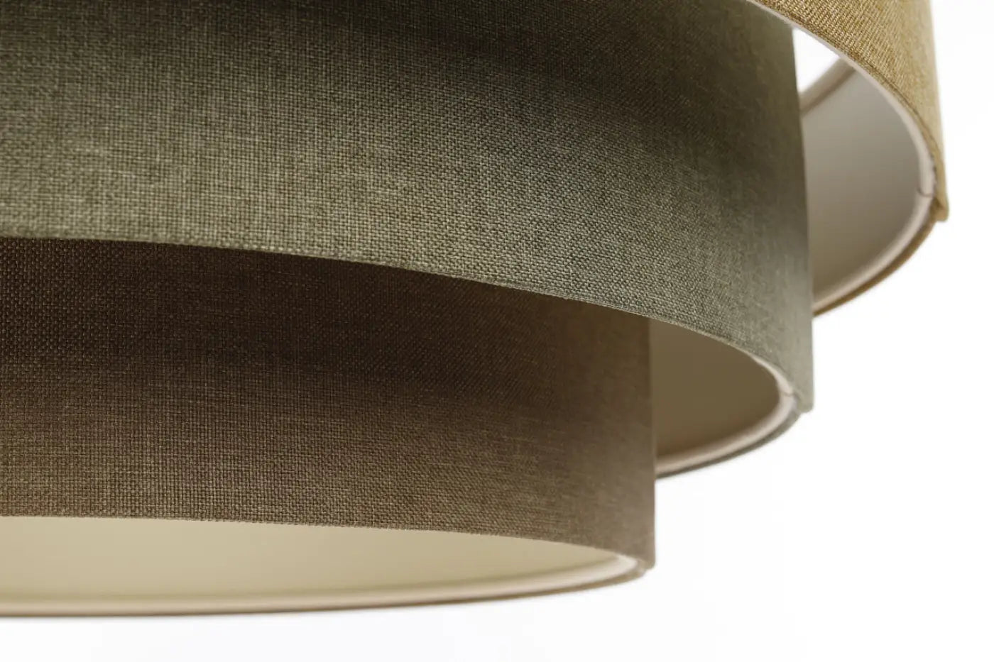 Suspension Luminaire Moderne - Triniti Boho Elegant (Brun Sable/Ecru)