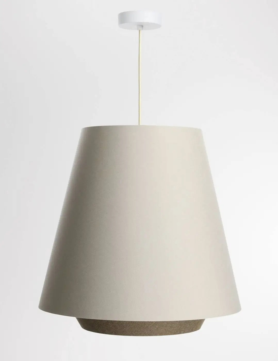 Suspension Luminaire Moderne - Sensei Doblo (Creme/Marron)