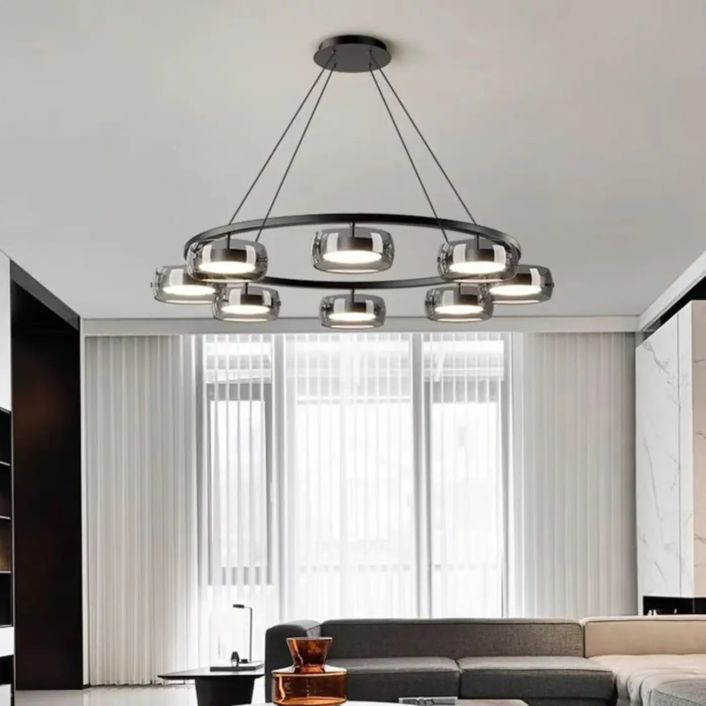 Suspension Luminaire Moderne - Luneau