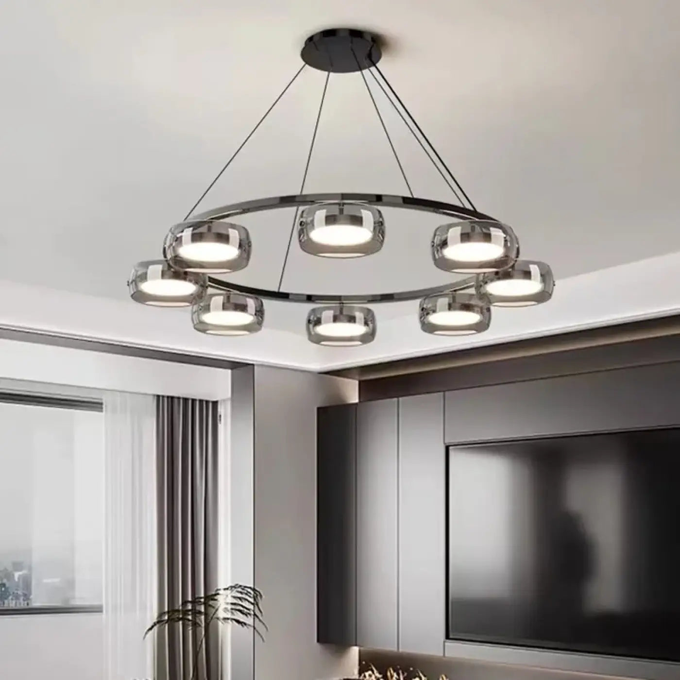 Suspension Luminaire Moderne - Luneau