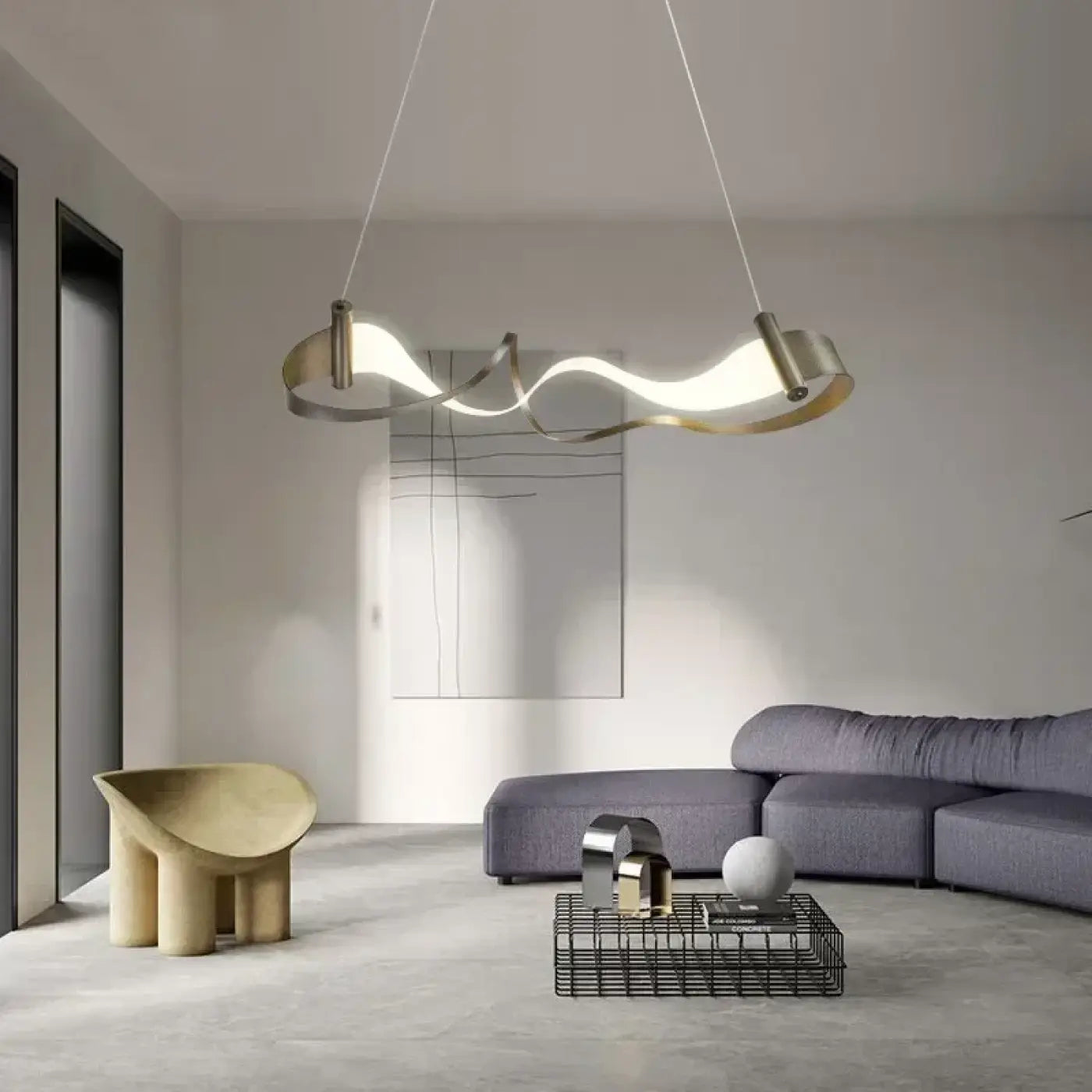 Suspension Luminaire Moderne en Metal - Ndraxi