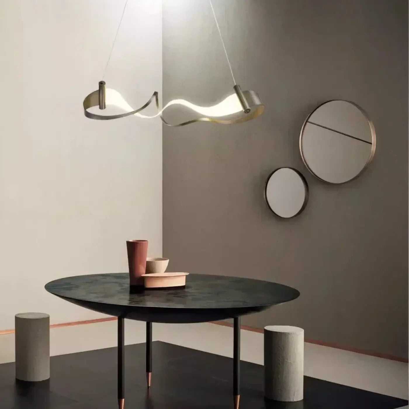 Suspension Luminaire Moderne en Metal - Ndraxi