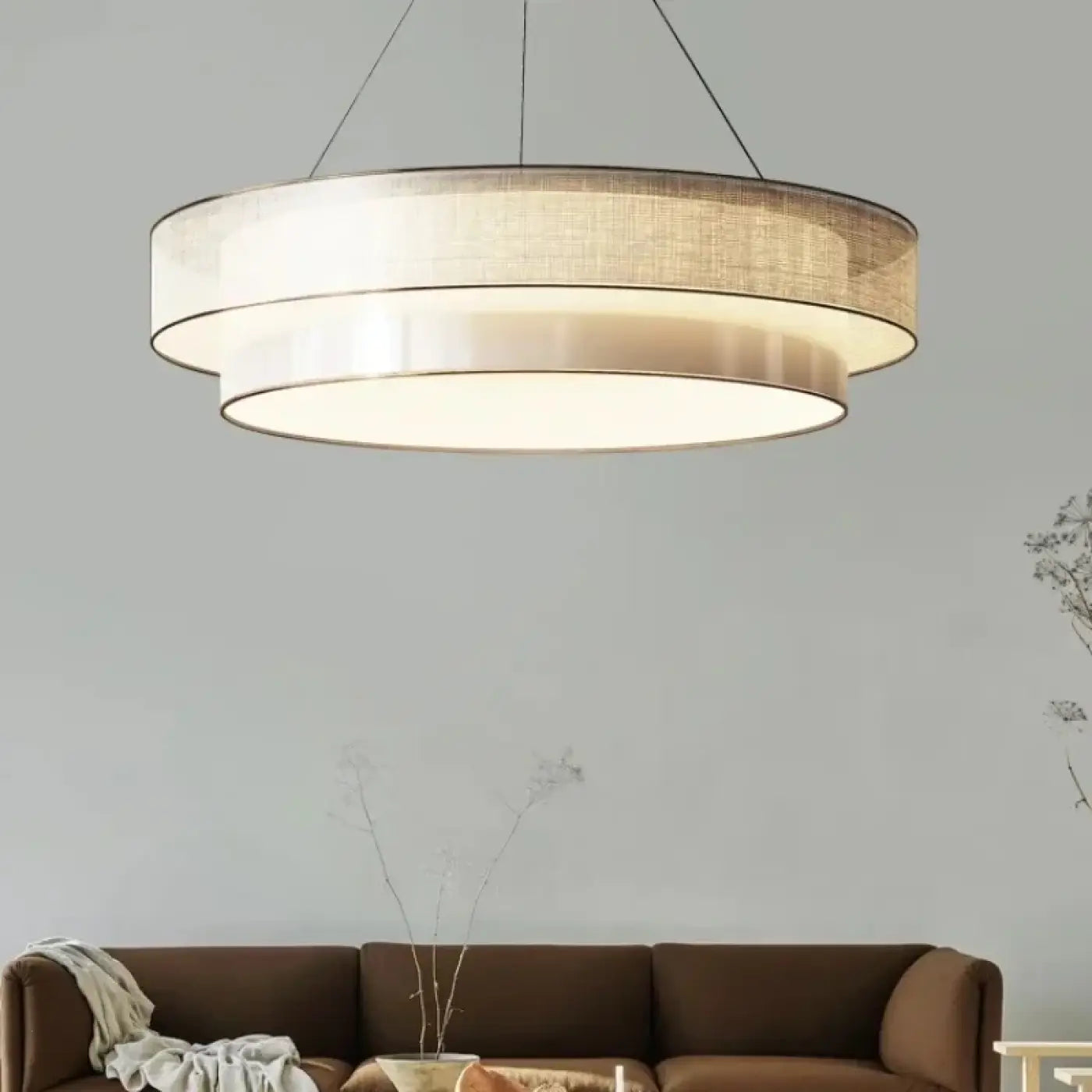 Suspension Luminaire Moderne en Tissu - Betinas