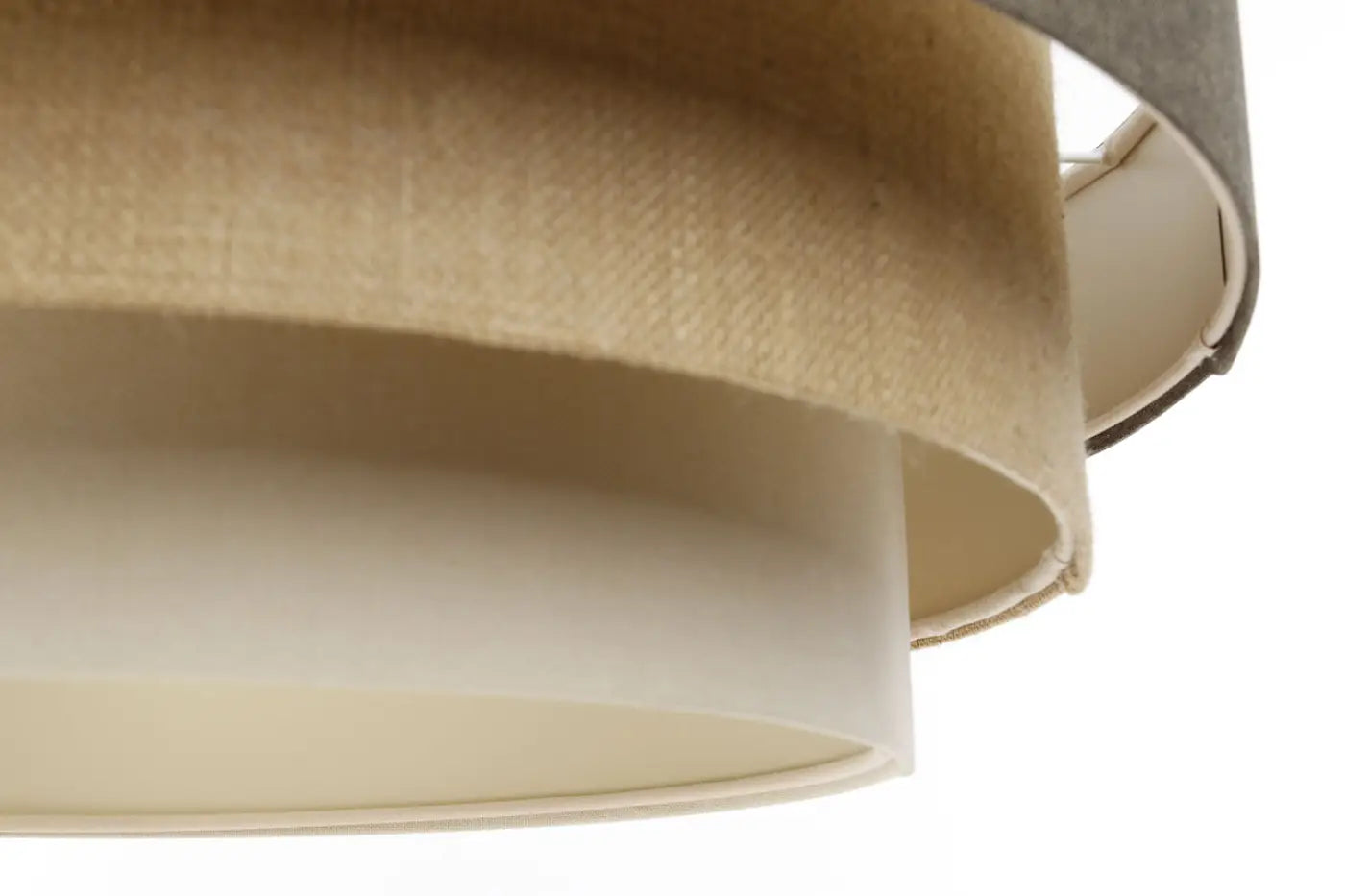 Suspension Luminaire Moderne - Triniti Boho Elegant (Marron/Beige/Crème)