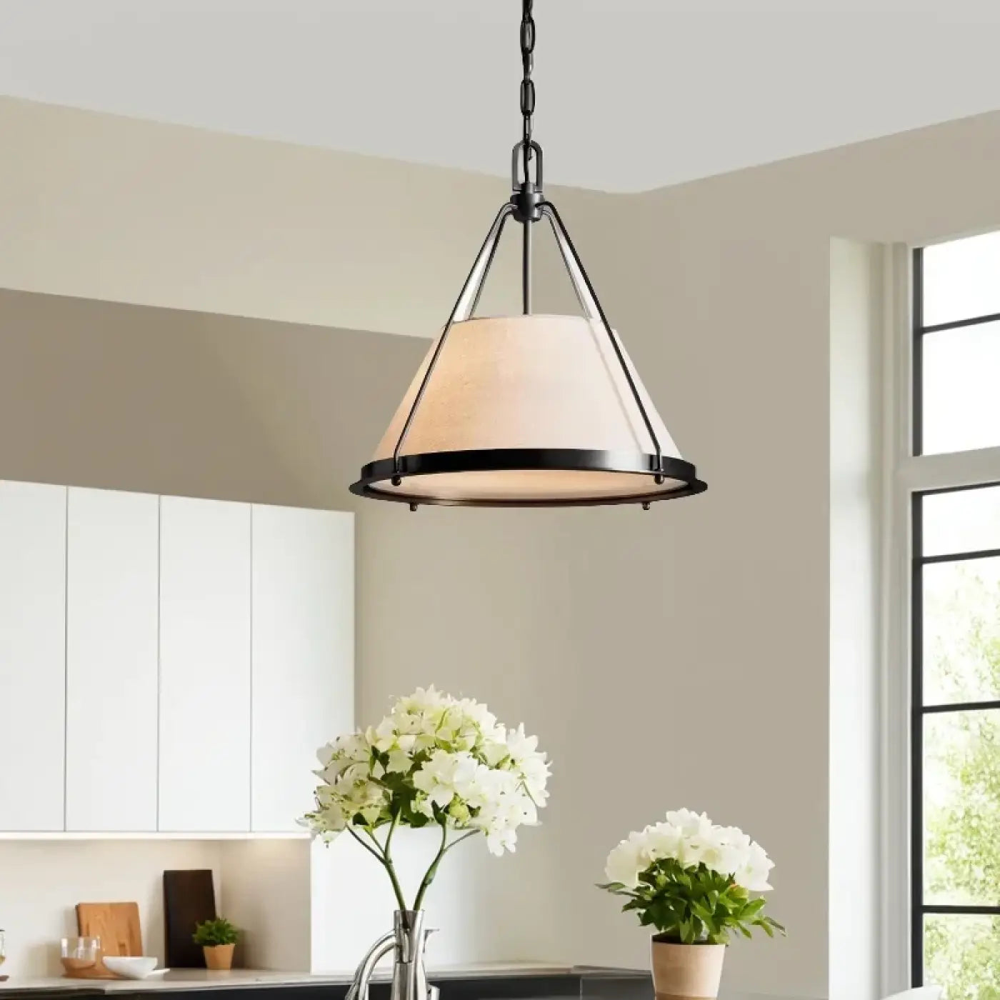 Suspension Luminaire Moderne en Metal - Chlo