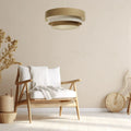 Suspension Luminaire Moderne - Triniti Boho Elegant (Moutarde/Crème/Ecru)