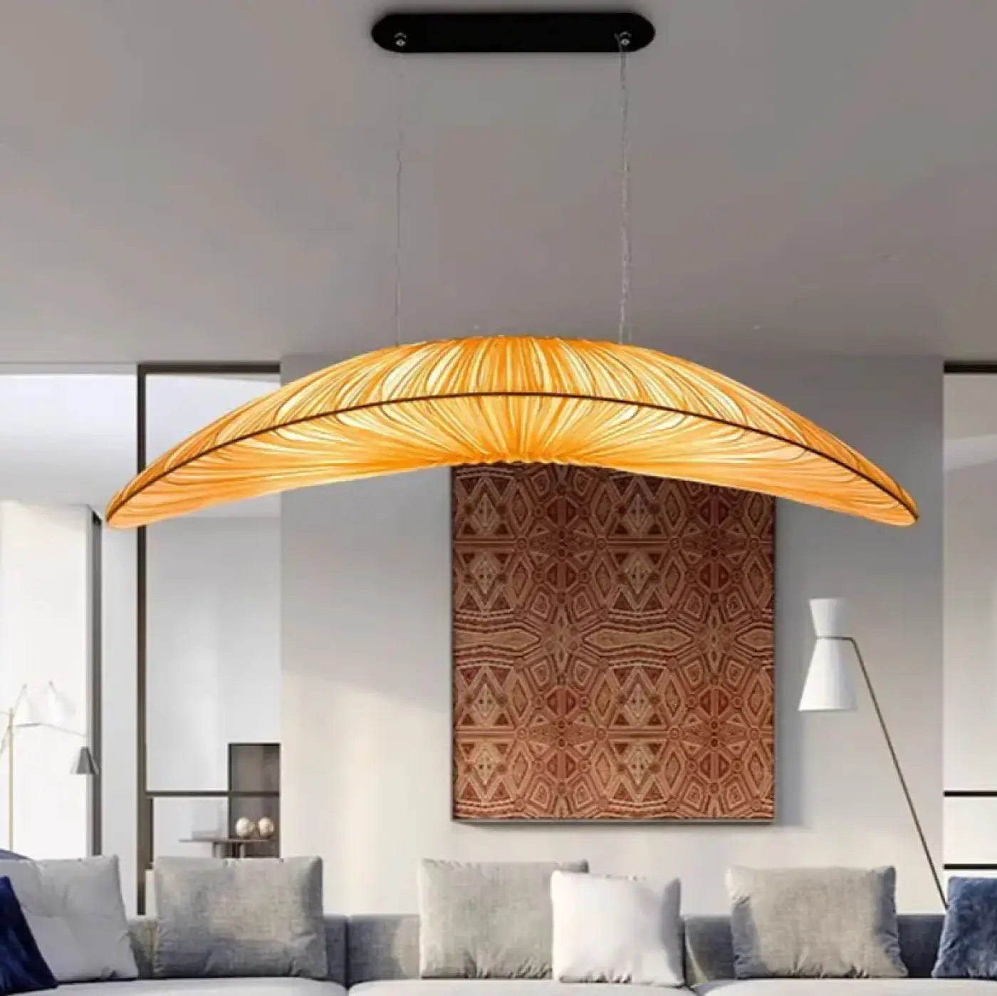 Suspension Luminaire Moderne en Tissu - Pliged