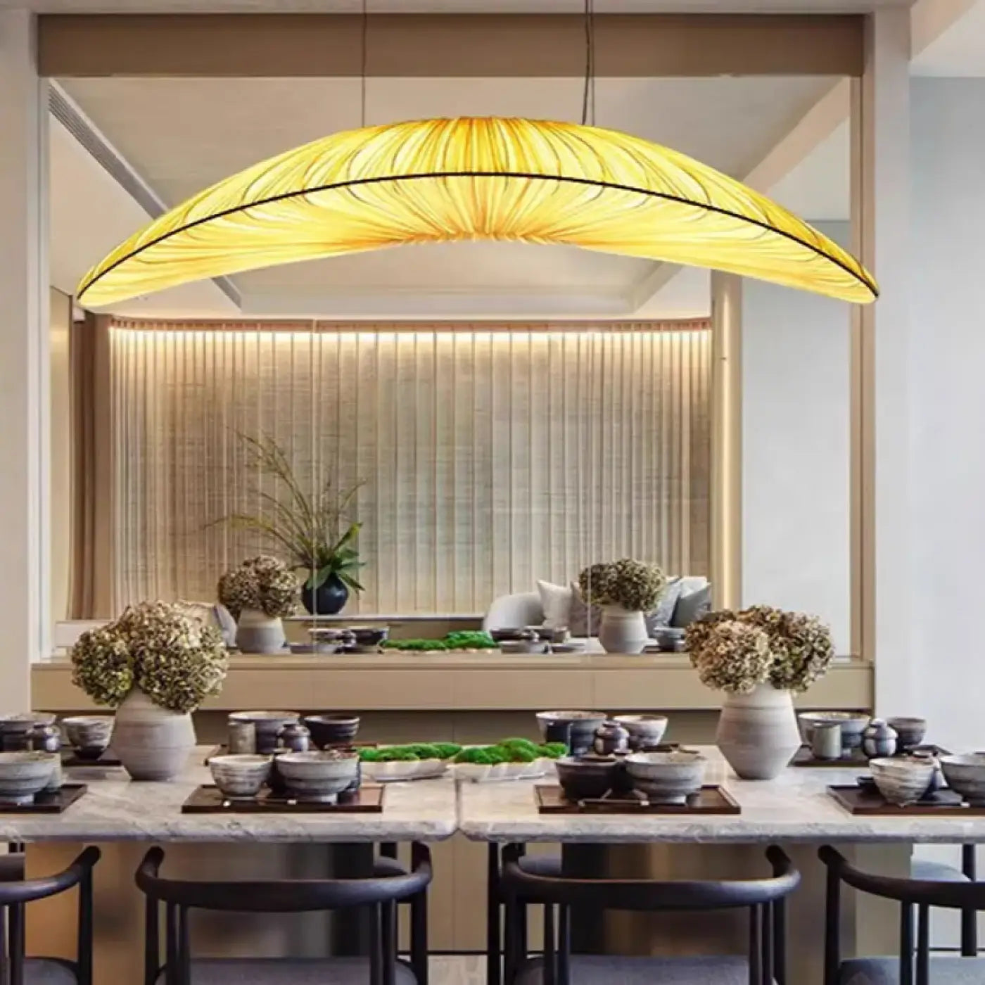 Suspension Luminaire Moderne en Tissu - Pliged