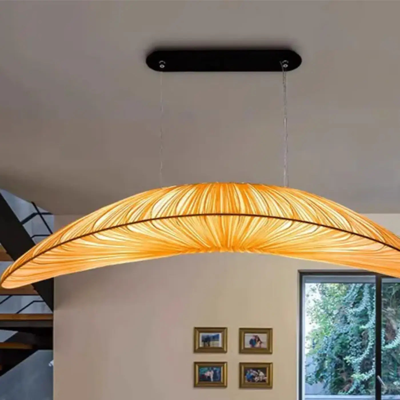 Suspension Luminaire Moderne en Tissu - Pliged