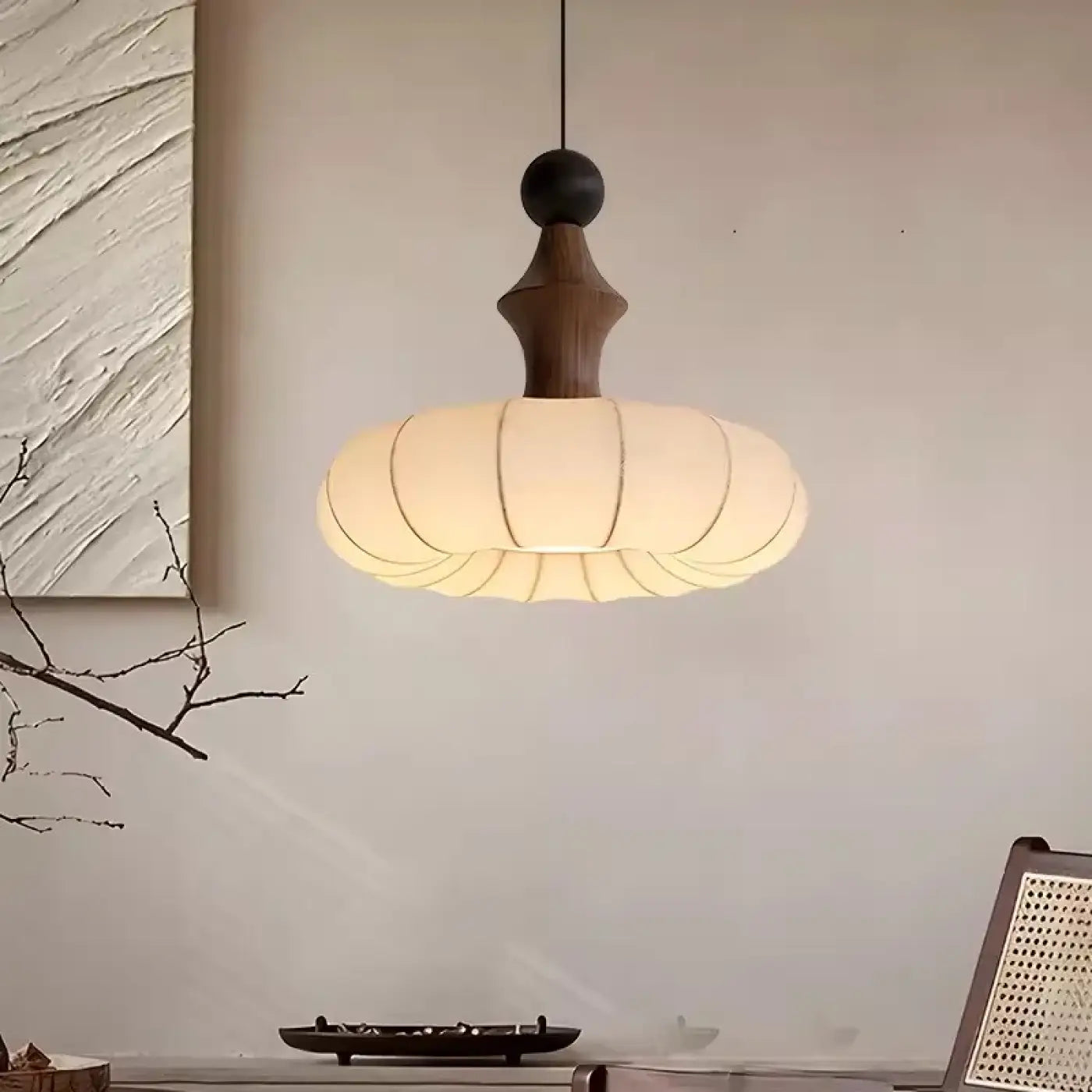 Suspension Luminaire Moderne en Tissu - Ceplis