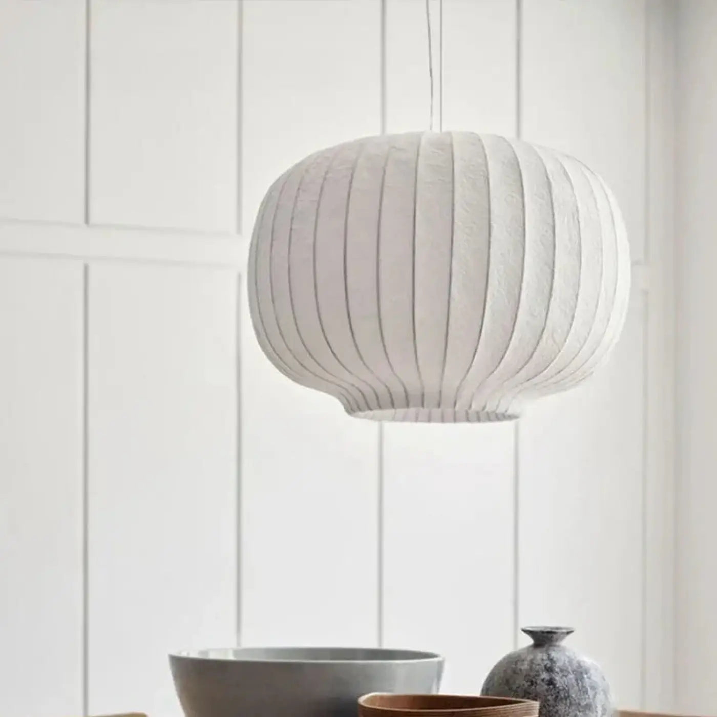 Suspension Luminaire Moderne en Tissu - Gaspli