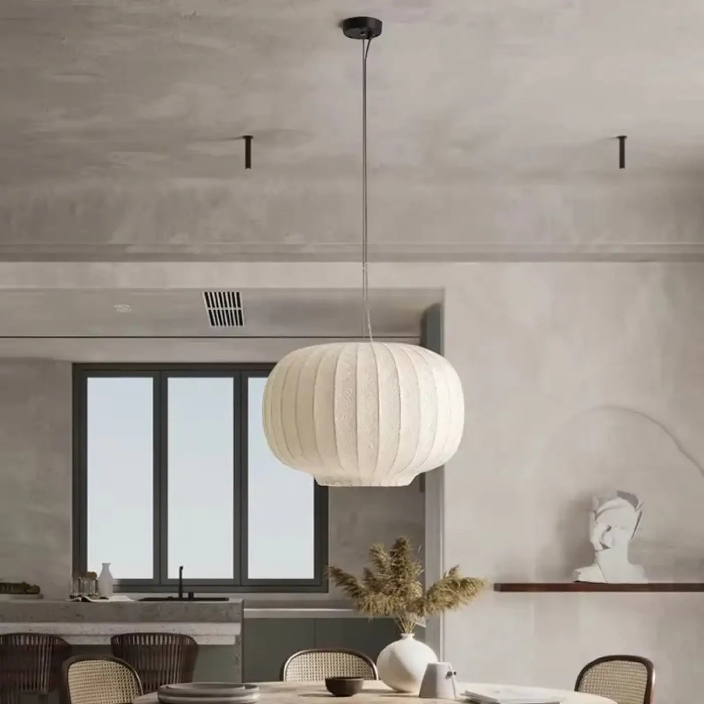 Suspension Luminaire Moderne en Tissu - Gaspli