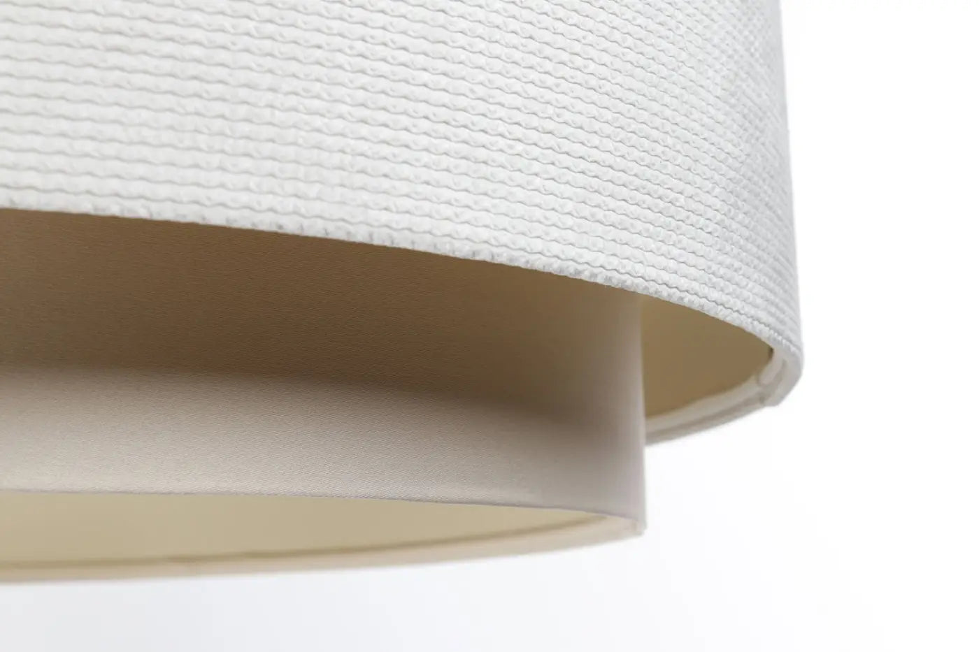 Suspension Luminaire Moderne en Tissu - Doblo Classic (Crème)