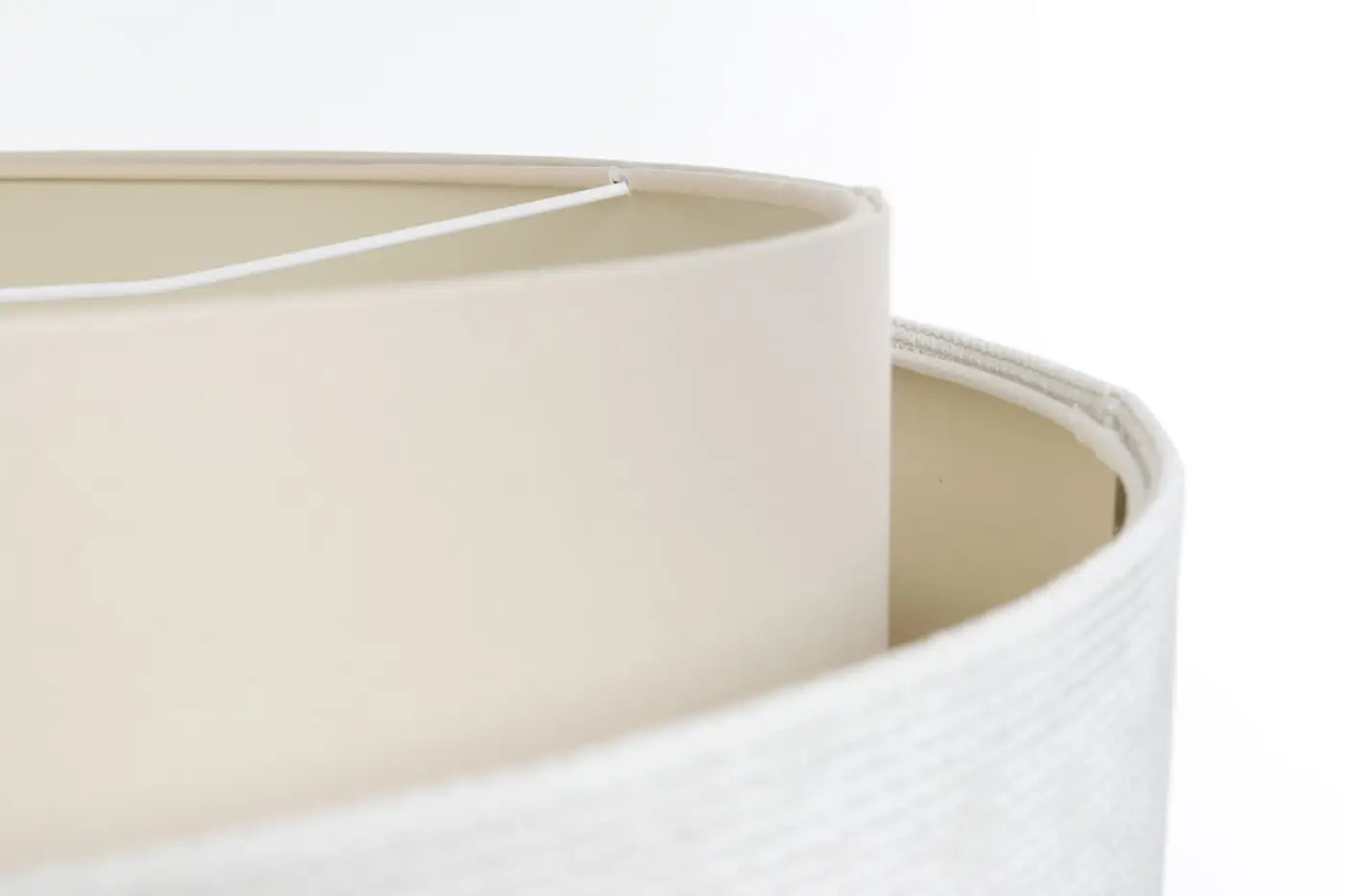 Suspension Luminaire Moderne en Tissu - Doblo Classic (Crème)