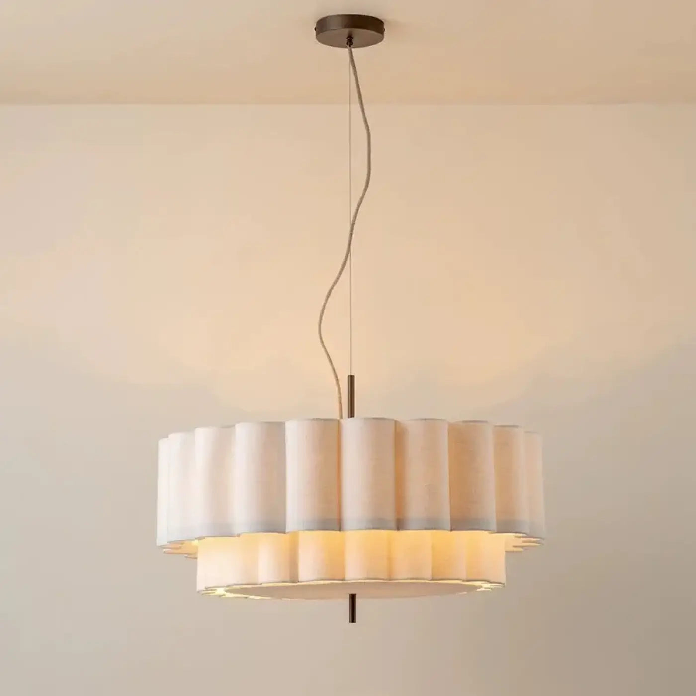Suspension Luminaire Moderne en Tissu - Minabe