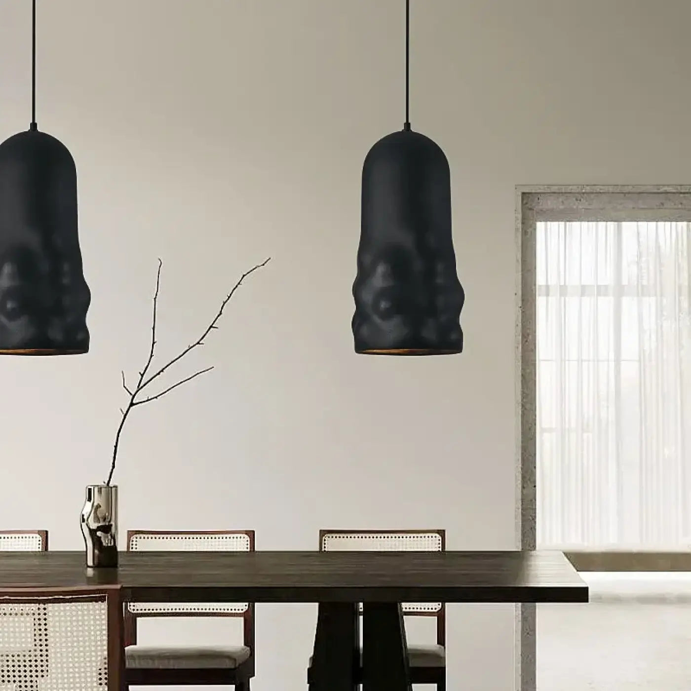 Suspension Luminaire Moderne en Verre - Moinas