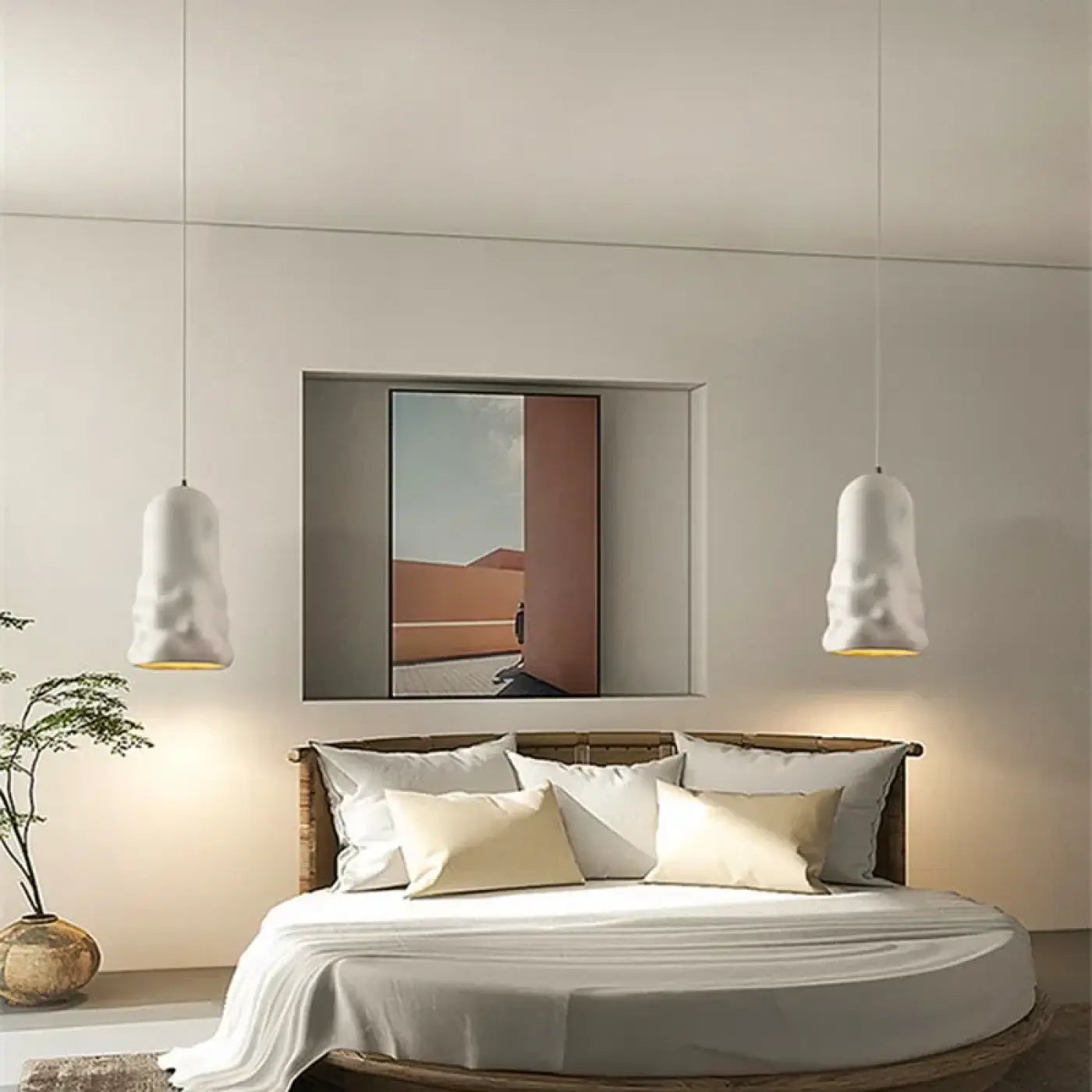 Suspension Luminaire Moderne en Verre - Moinas