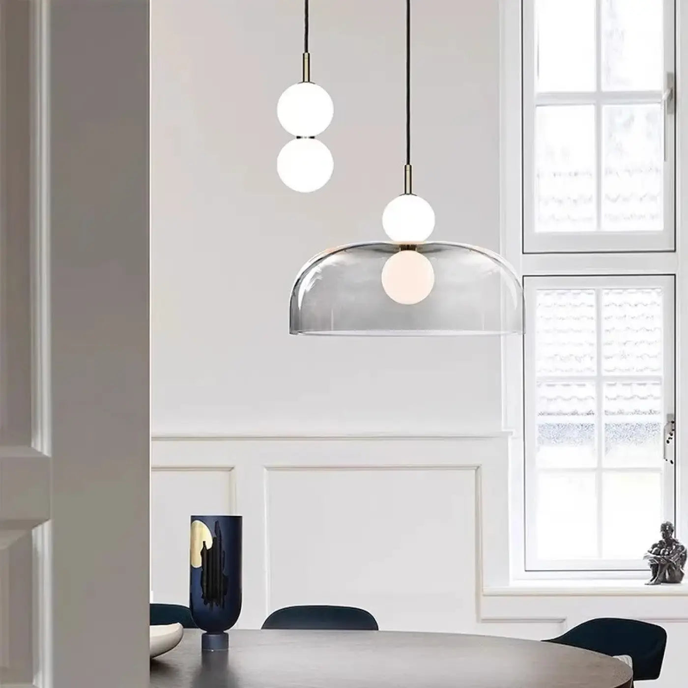Suspension Luminaire Moderne en Verre - Taonu