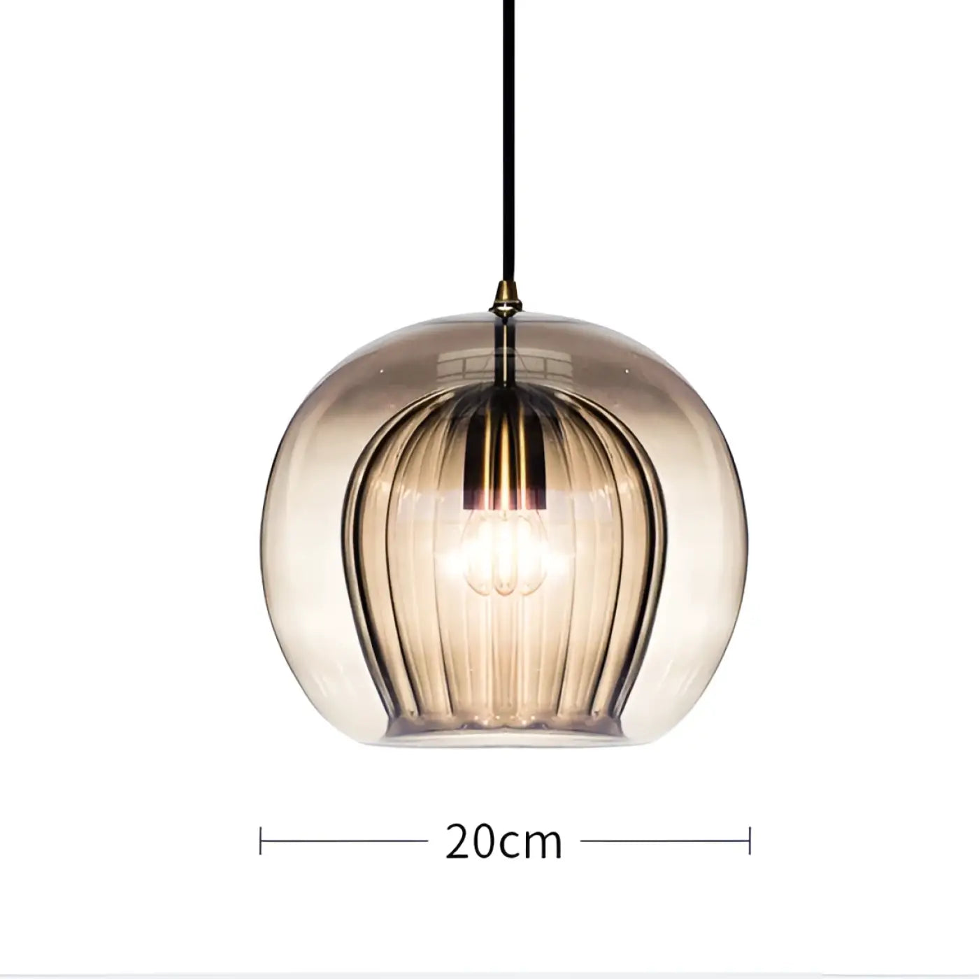 Suspension Luminaire Moderne en Verre - Sayes