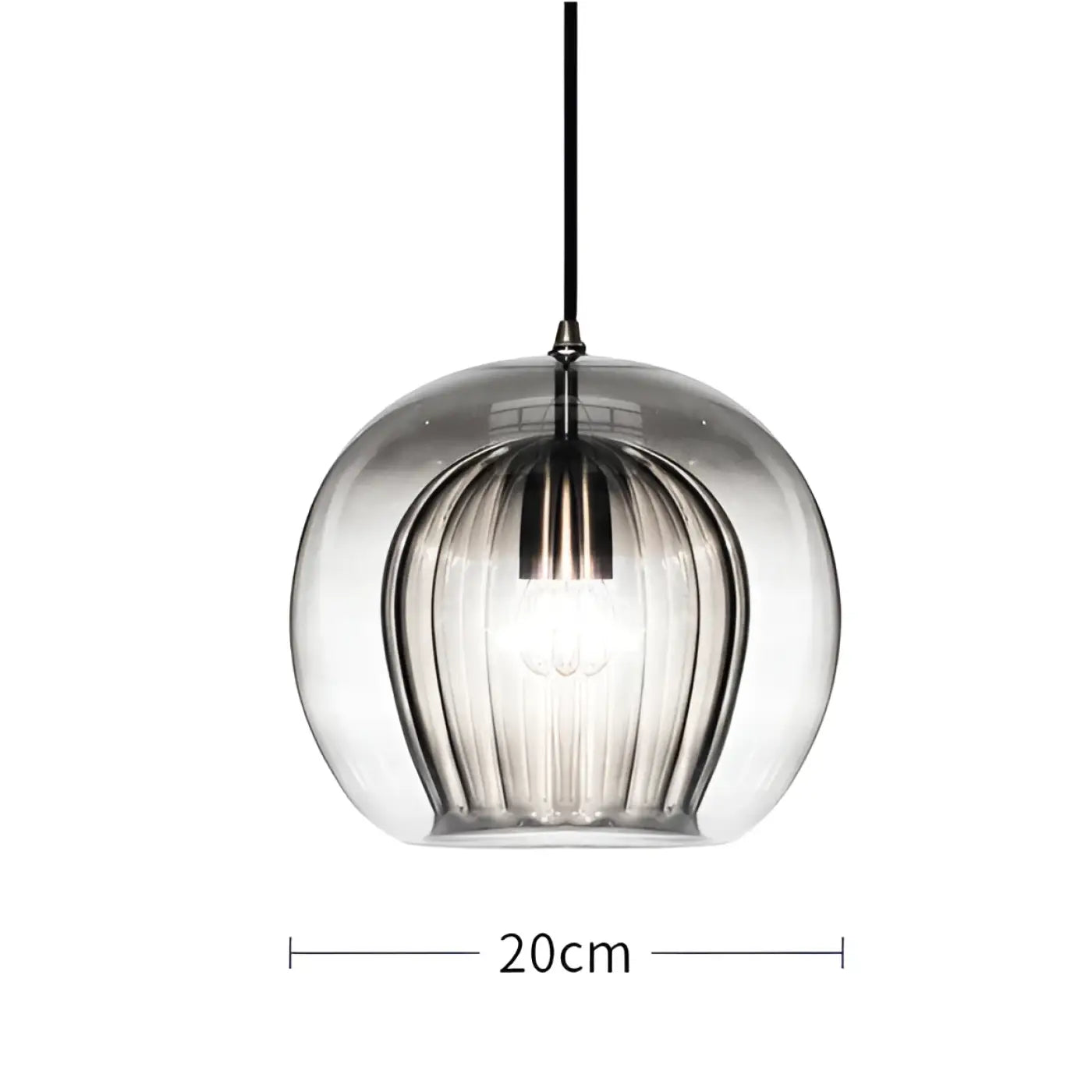Suspension Luminaire Moderne en Verre - Sayes