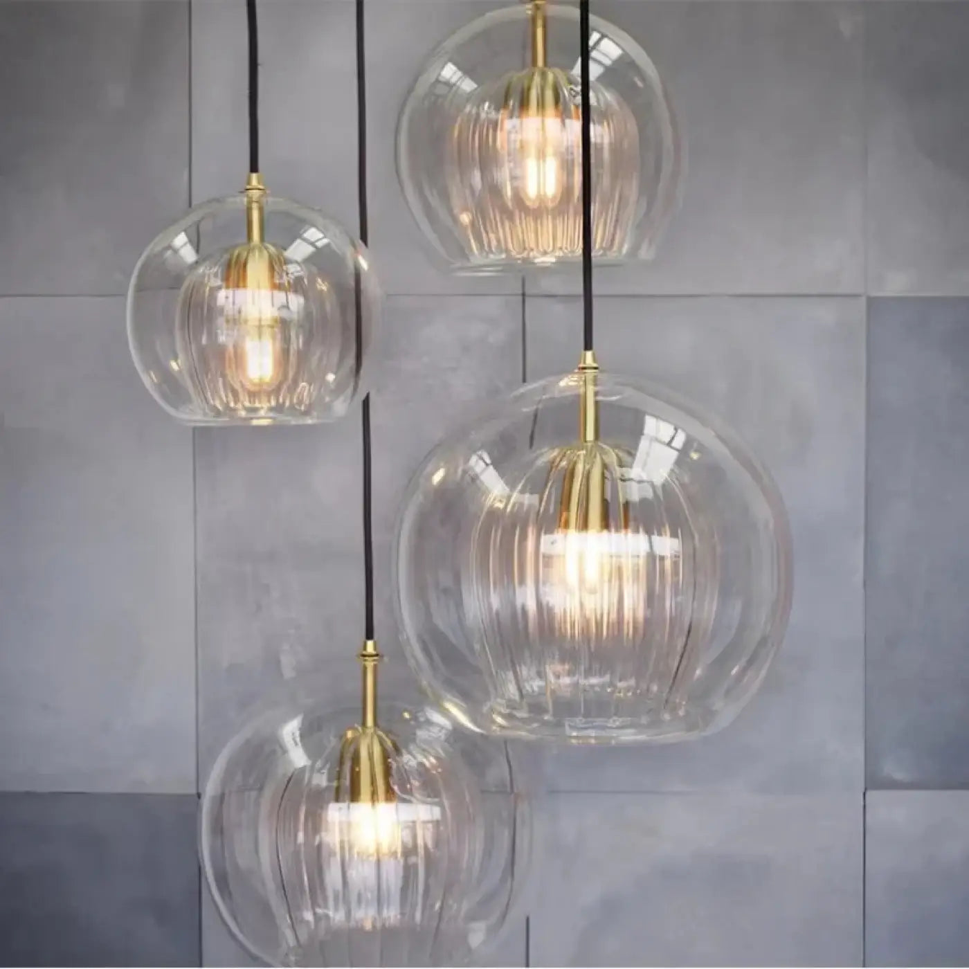 Suspension Luminaire Moderne en Verre - Sayes