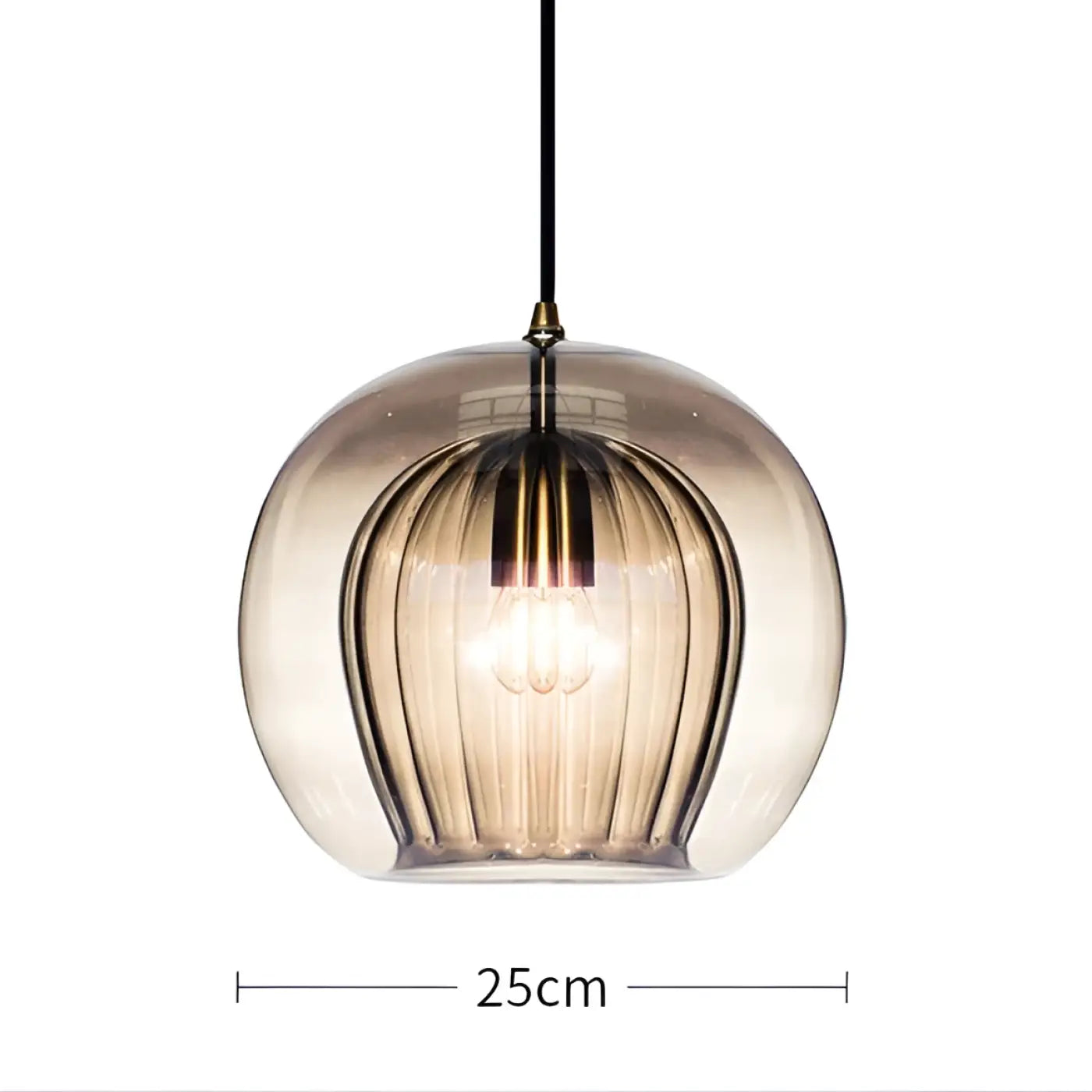 Suspension Luminaire Moderne en Verre - Sayes
