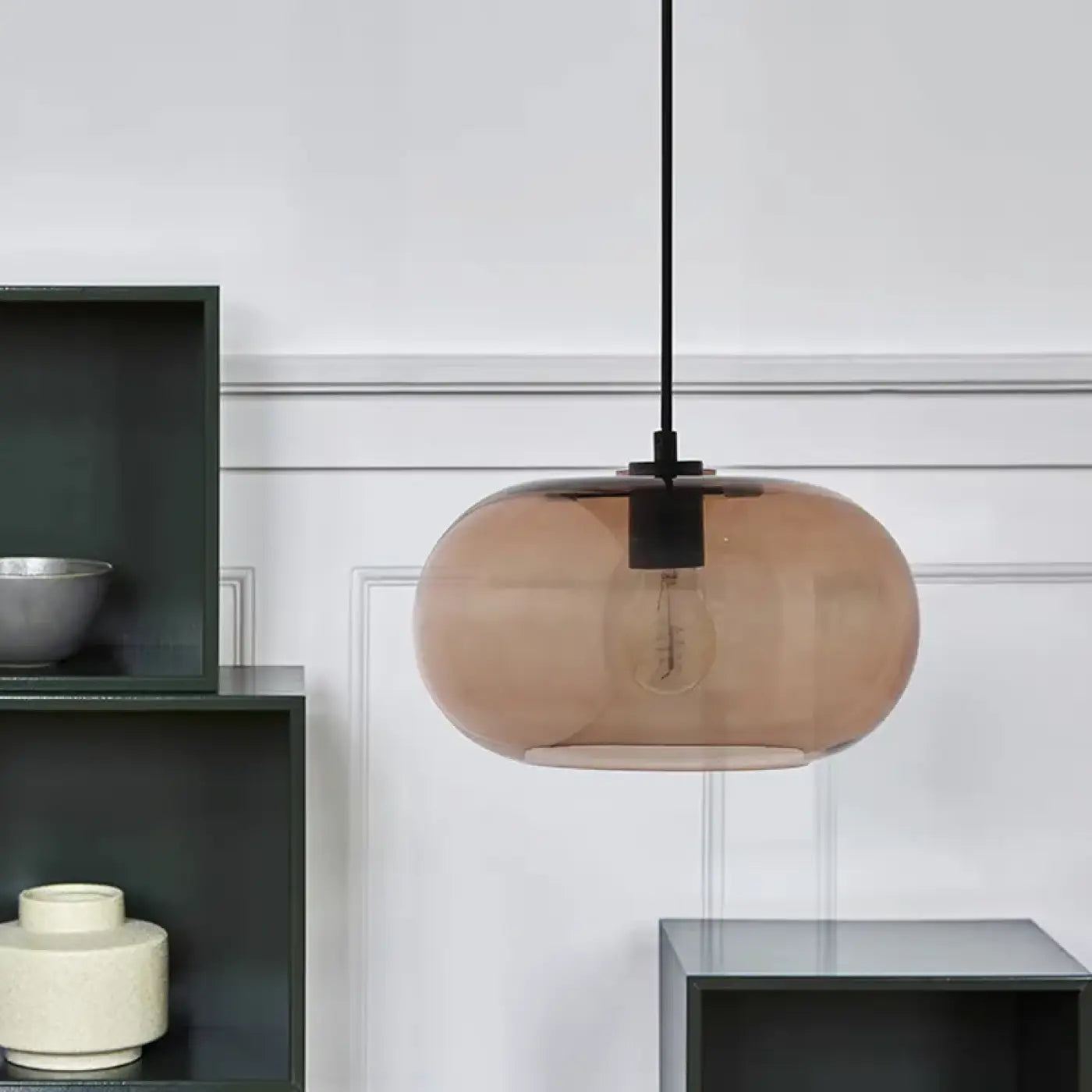 Suspension Luminaire Moderne en Verre - Sietra