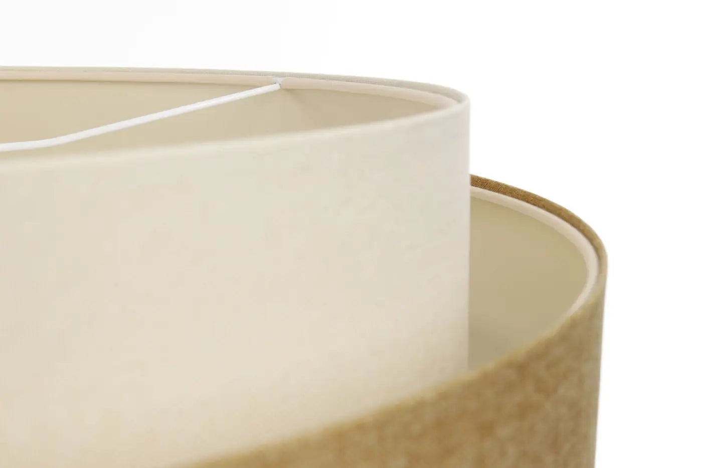 Suspension Luminaire Design - Doblo Boho Elegant (Moutarde/ Crème/ Ecru)