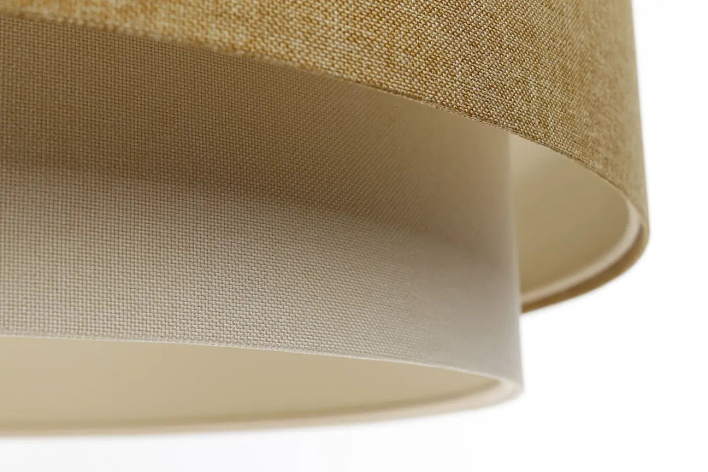 Suspension Luminaire Design - Doblo Boho Elegant (Moutarde/ Crème/ Ecru)