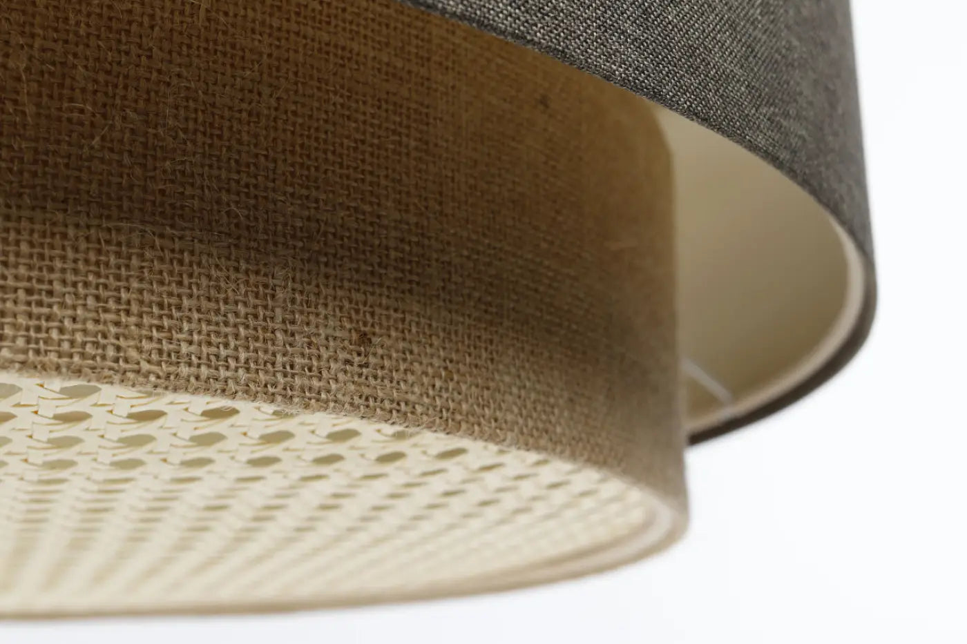 Suspension Luminaire Chic - Doblo Boho Elegant (Beige/ Graphite/ Ecru)