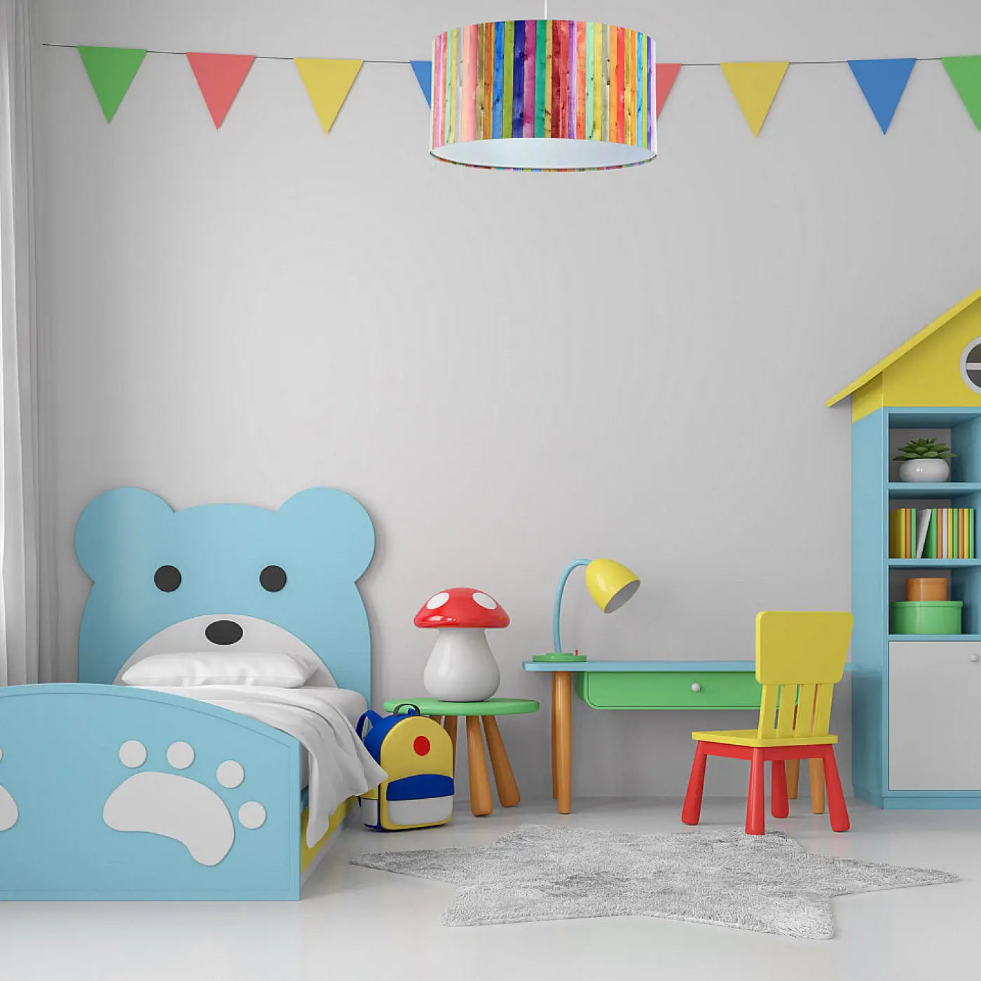 Suspension Luminaire Moderne - Foto (Multicolore)