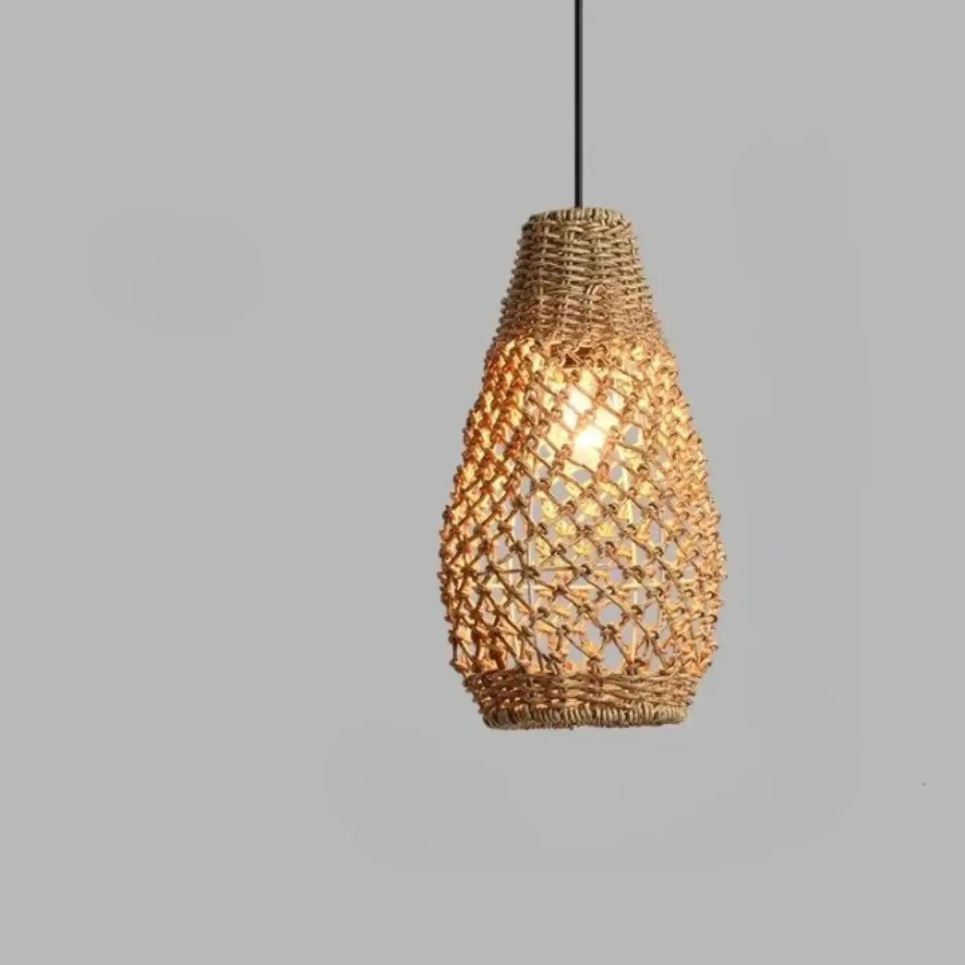 Suspension Luminaire Design en Rotin - Maïlo
