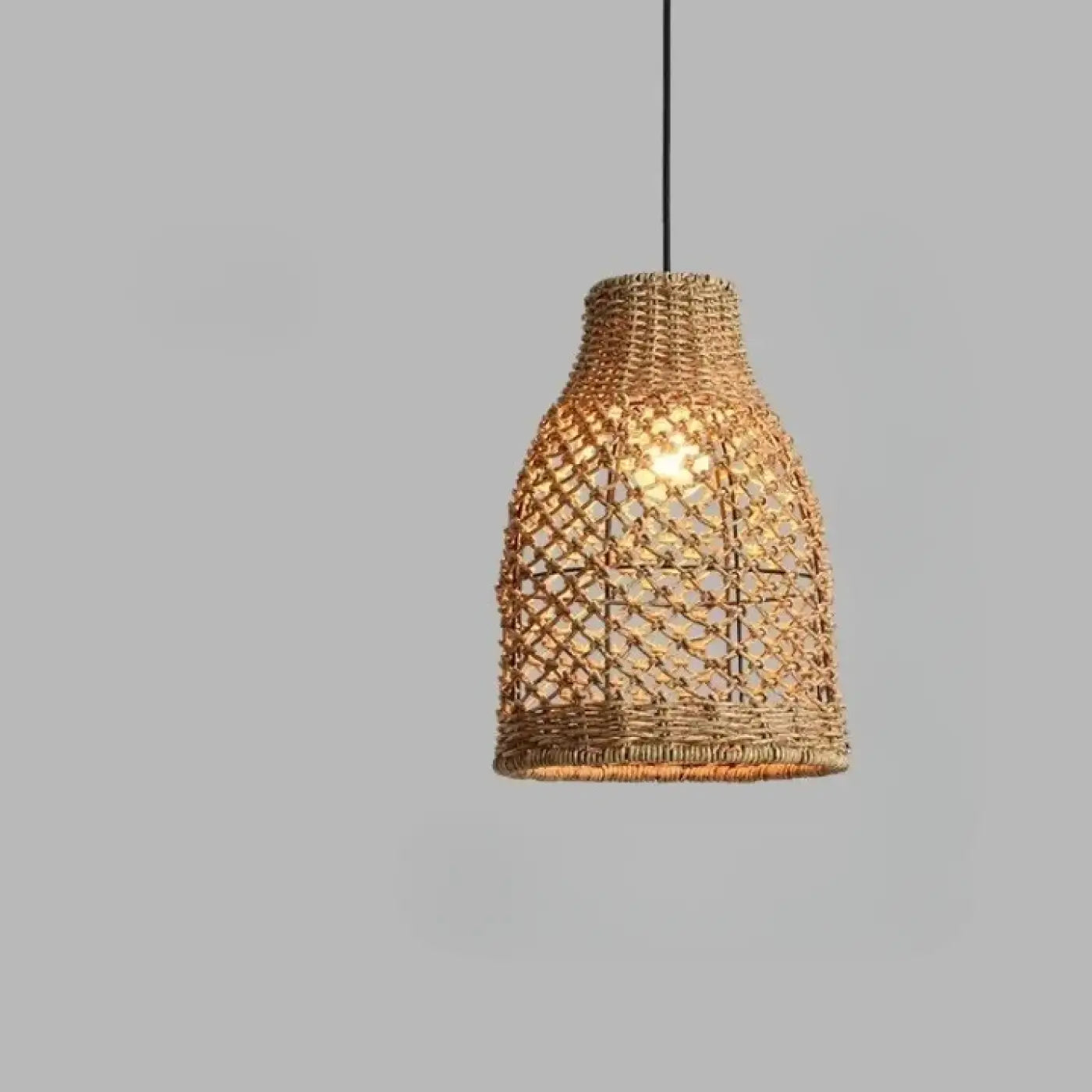 Suspension Luminaire Design en Rotin - Maïlo