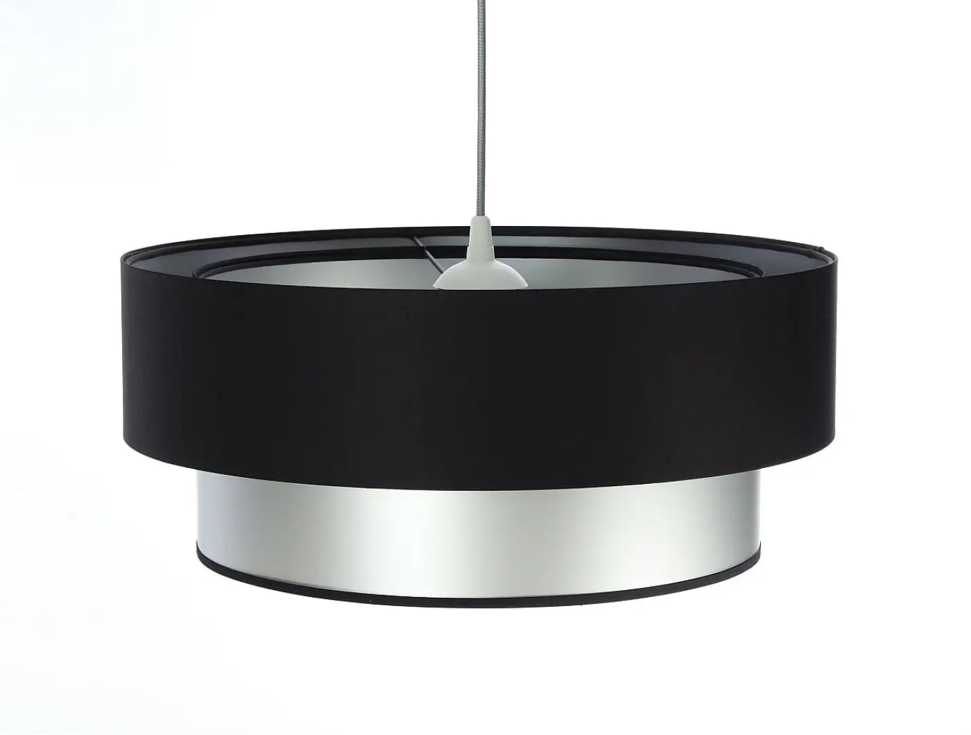 Suspension Luminaire - Duo (Noir/Argent)