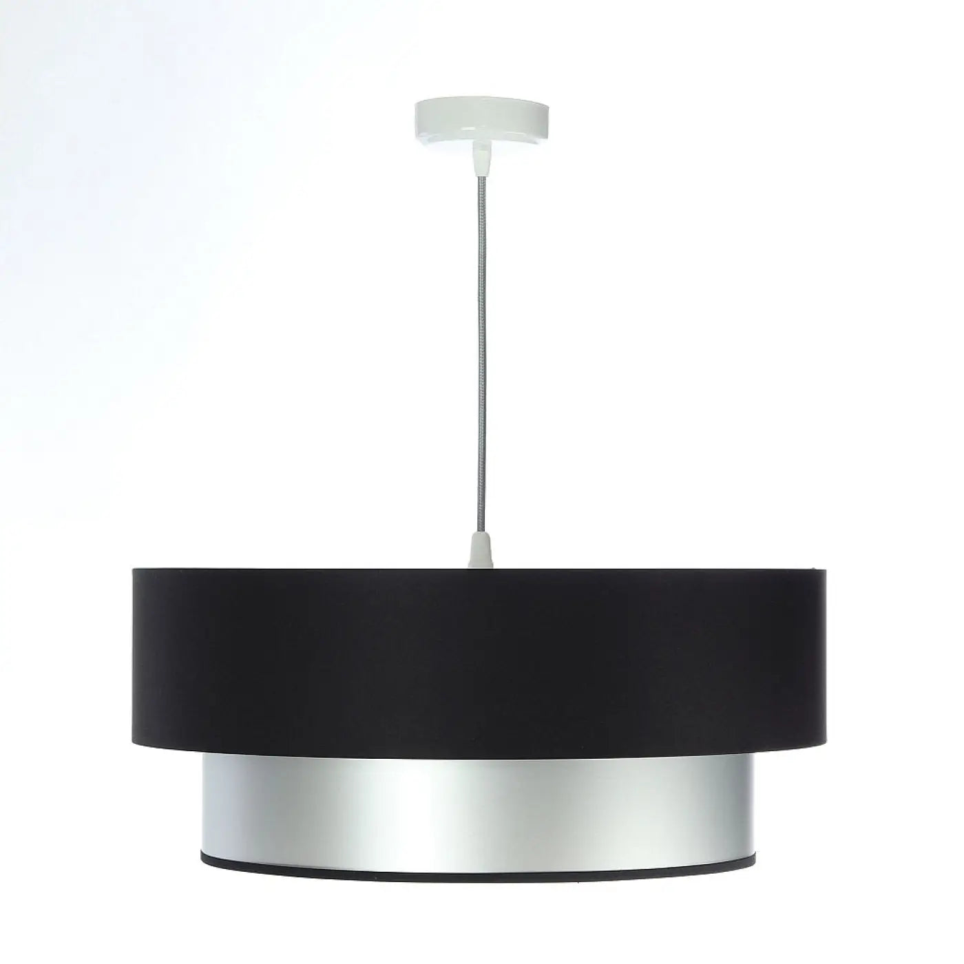 Suspension Luminaire - Duo (Noir/Argent)
