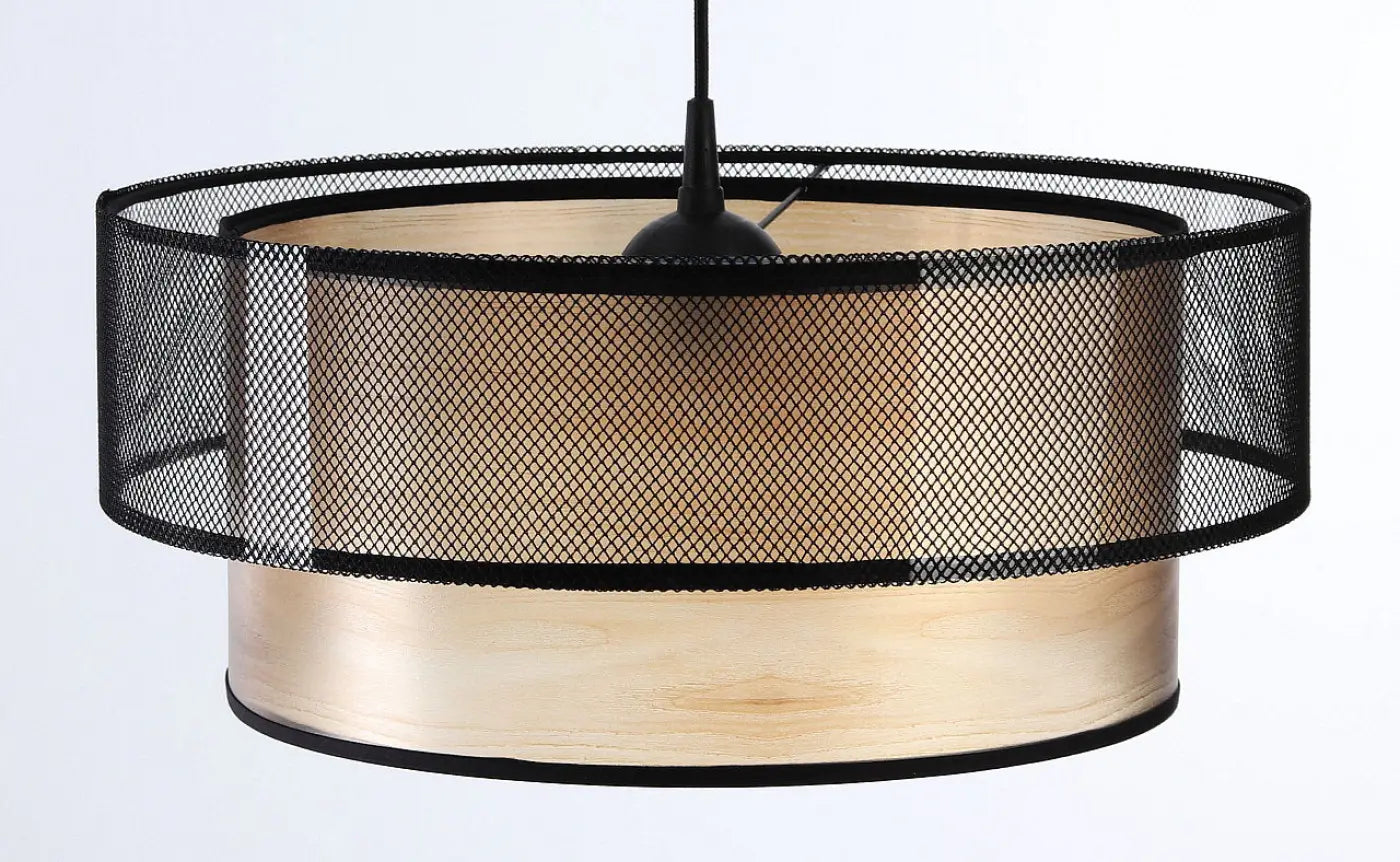 Suspension Luminaire - Duo (Noir/Beige)