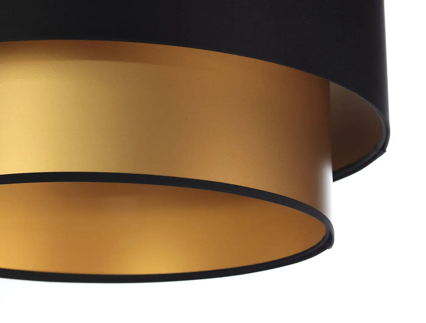 Suspension Luminaire Chic - Duo (Noir/Doré)
