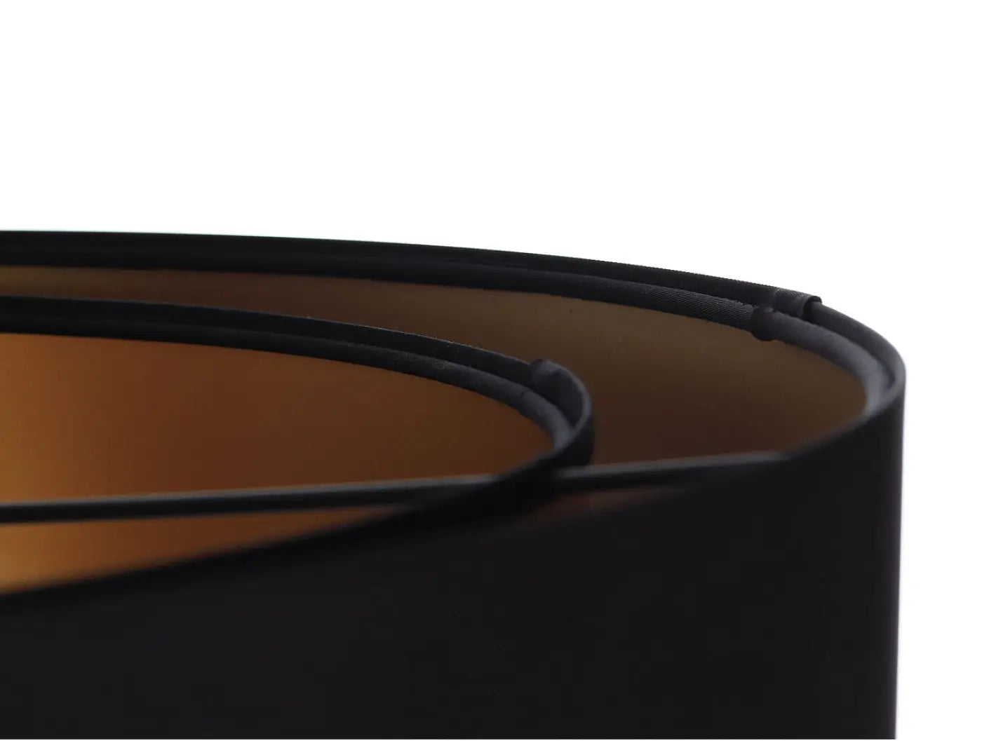 Suspension Luminaire Chic - Duo (Noir/Doré)