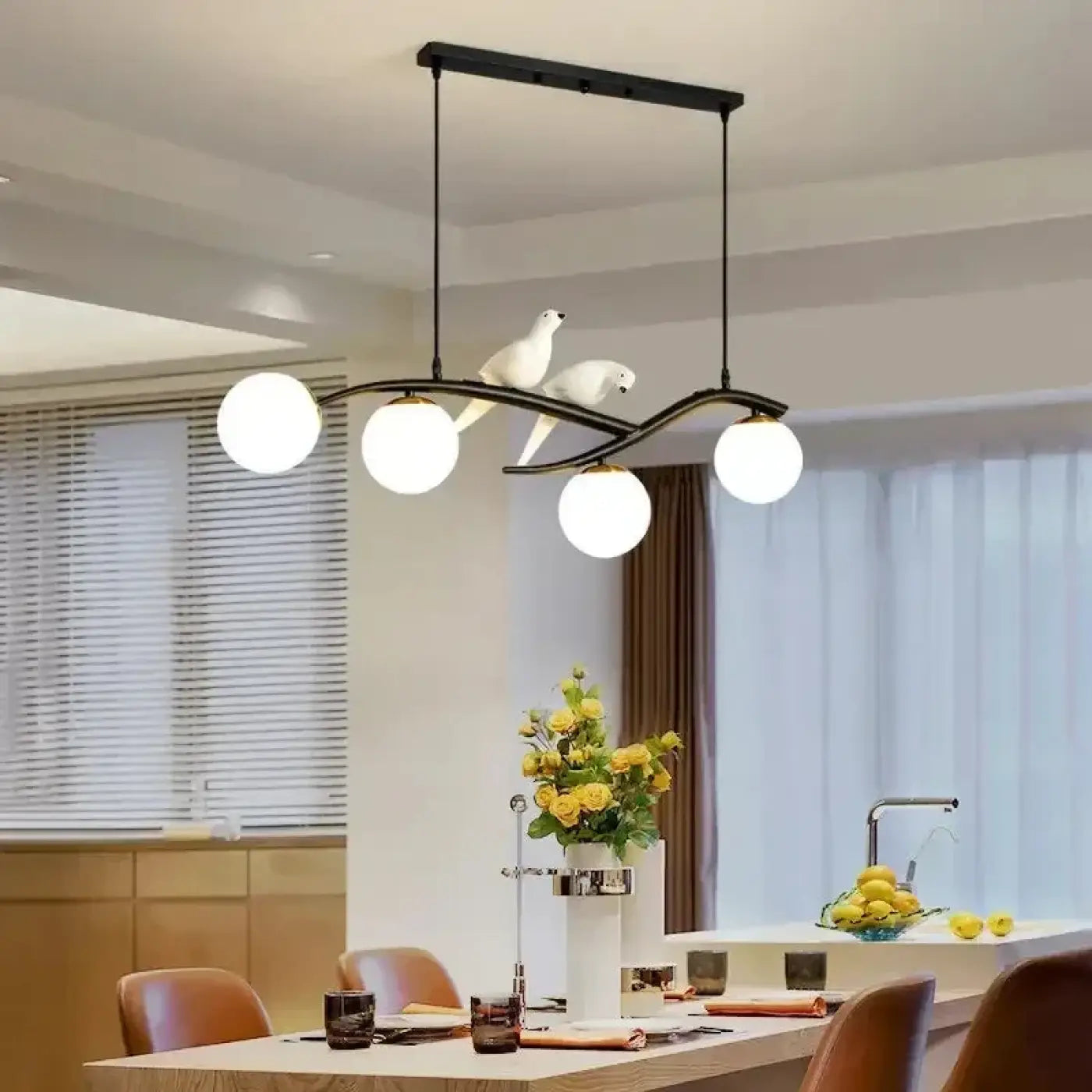 Suspension Luminaire en Verre - Aurora