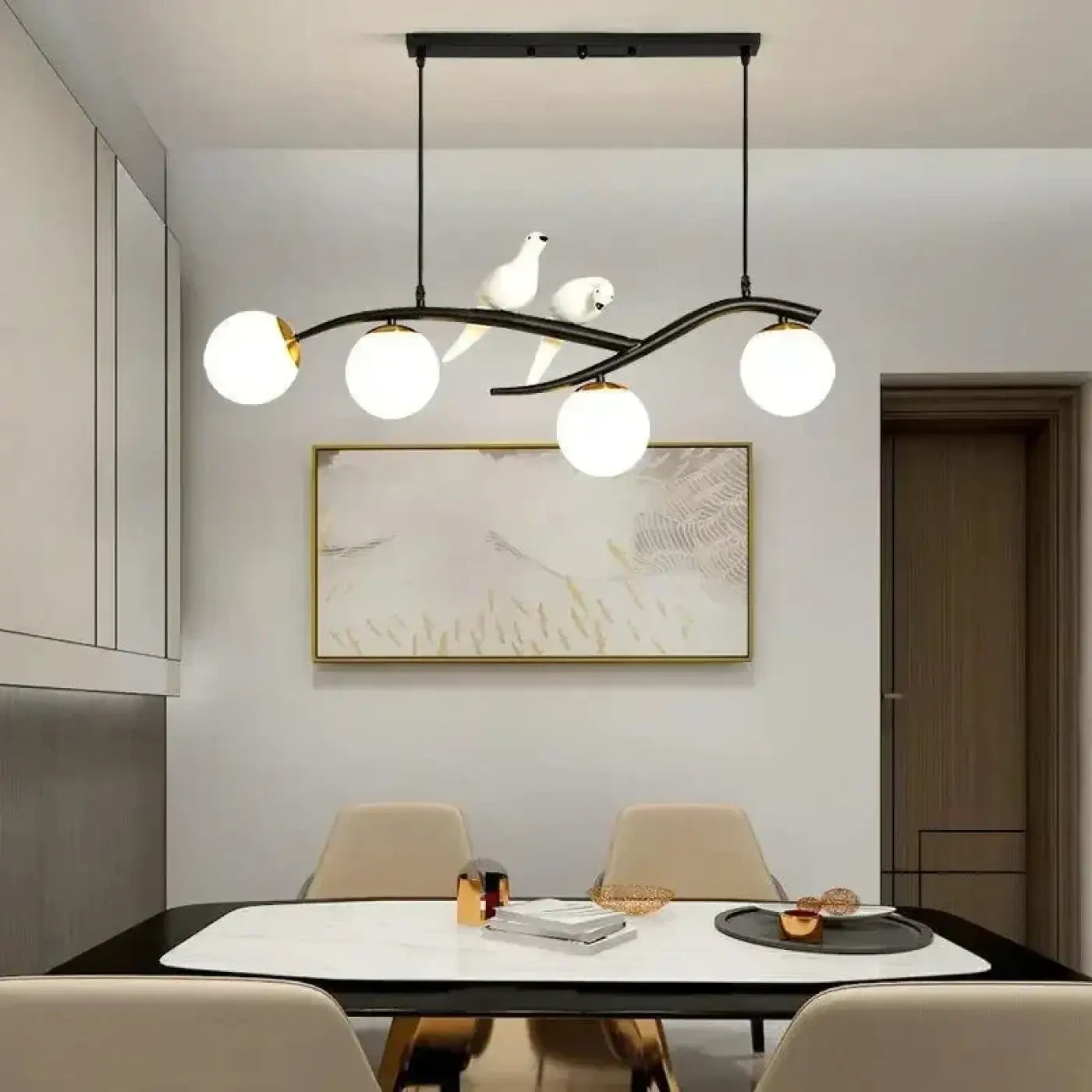 Suspension Luminaire en Verre - Aurora