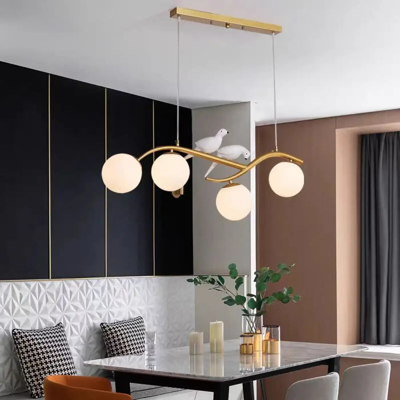 Suspension Luminaire en Verre - Aurora