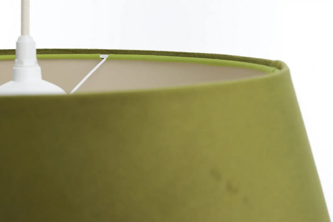 Suspension Luminaire Moderne en Rotin - Sensei Rattan (Olive)